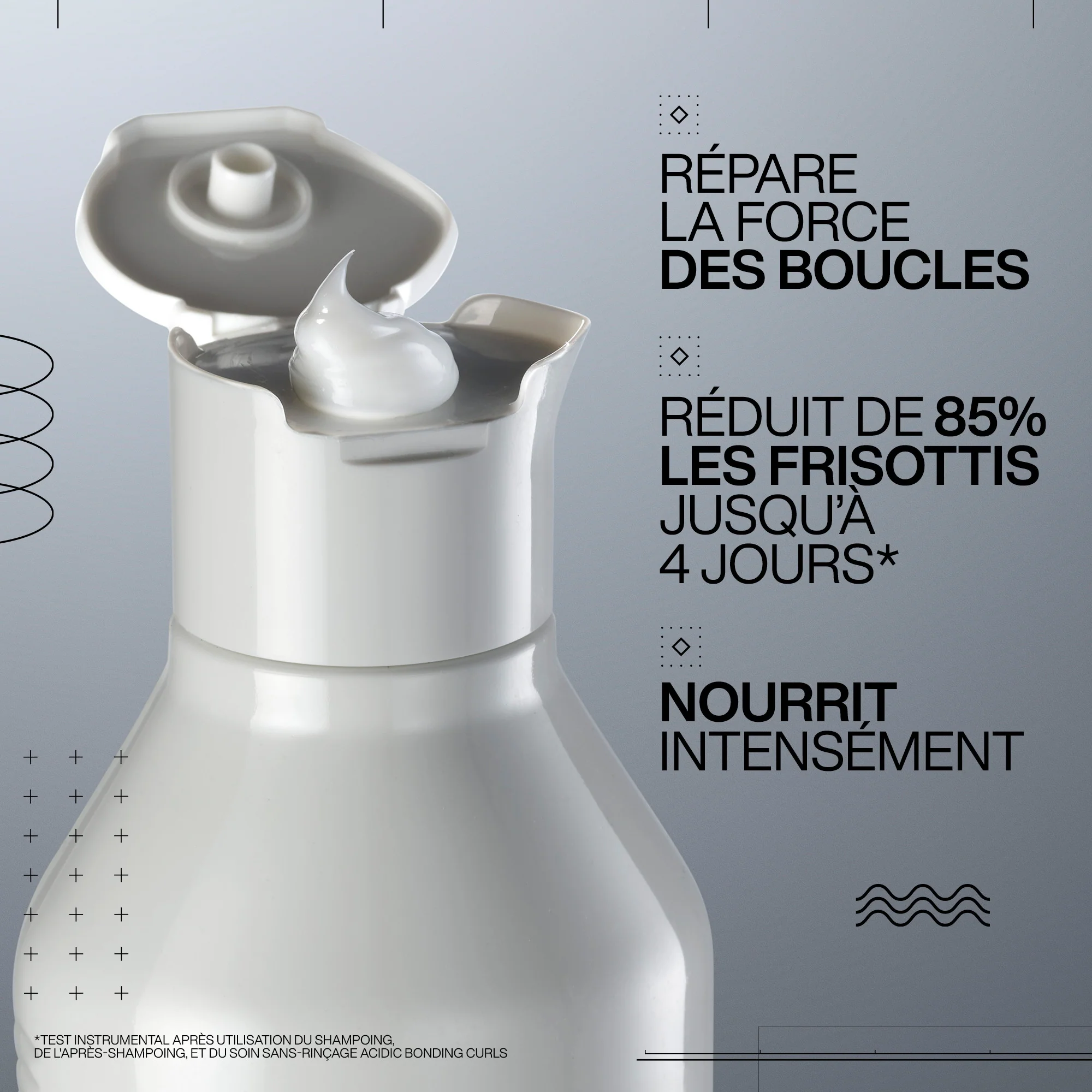 Après-Shampoing Acidic Bonding Curls Redken 1000 ML - Image 2