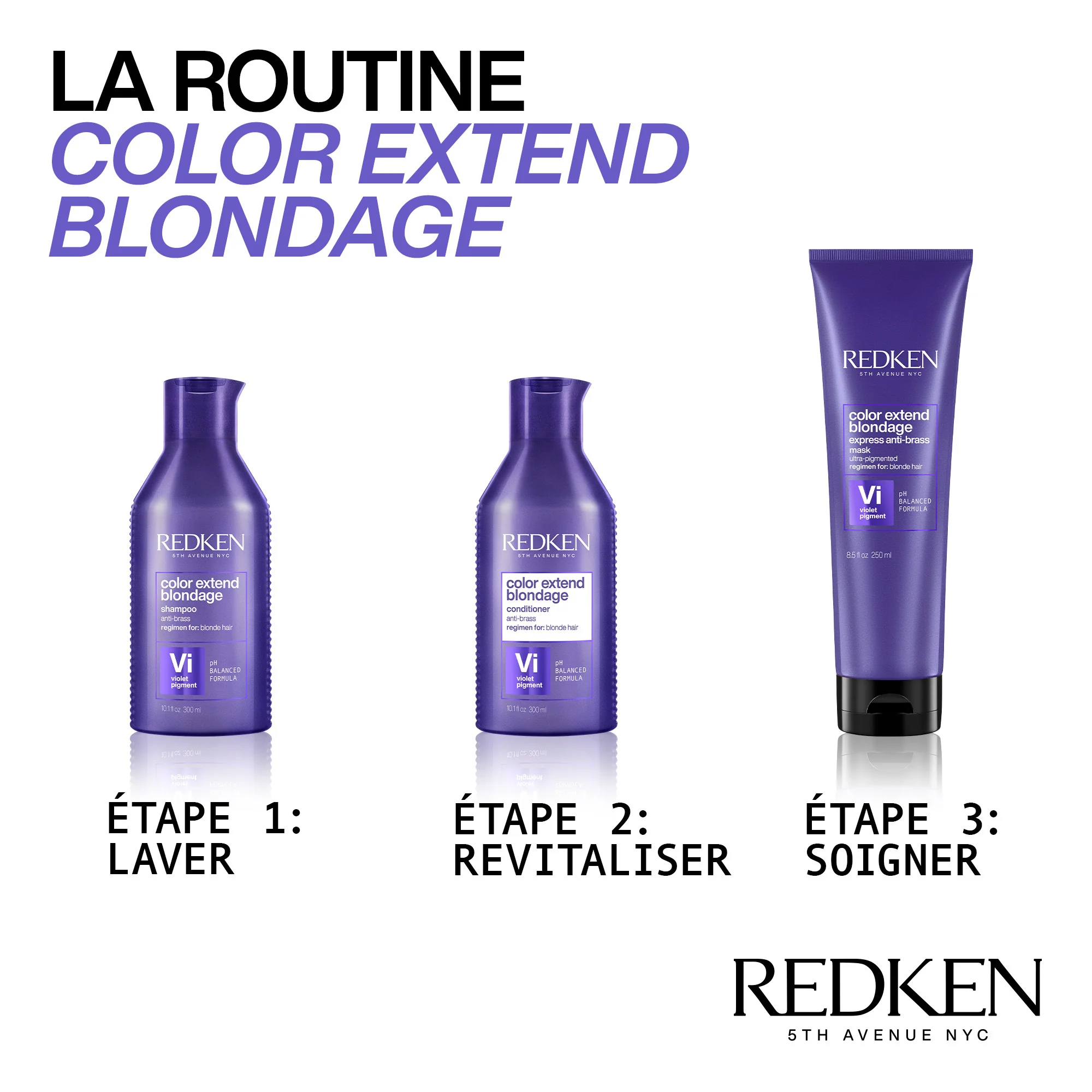 Après-shampoing Color Extend Blondage Redken 300 ML - Image 4