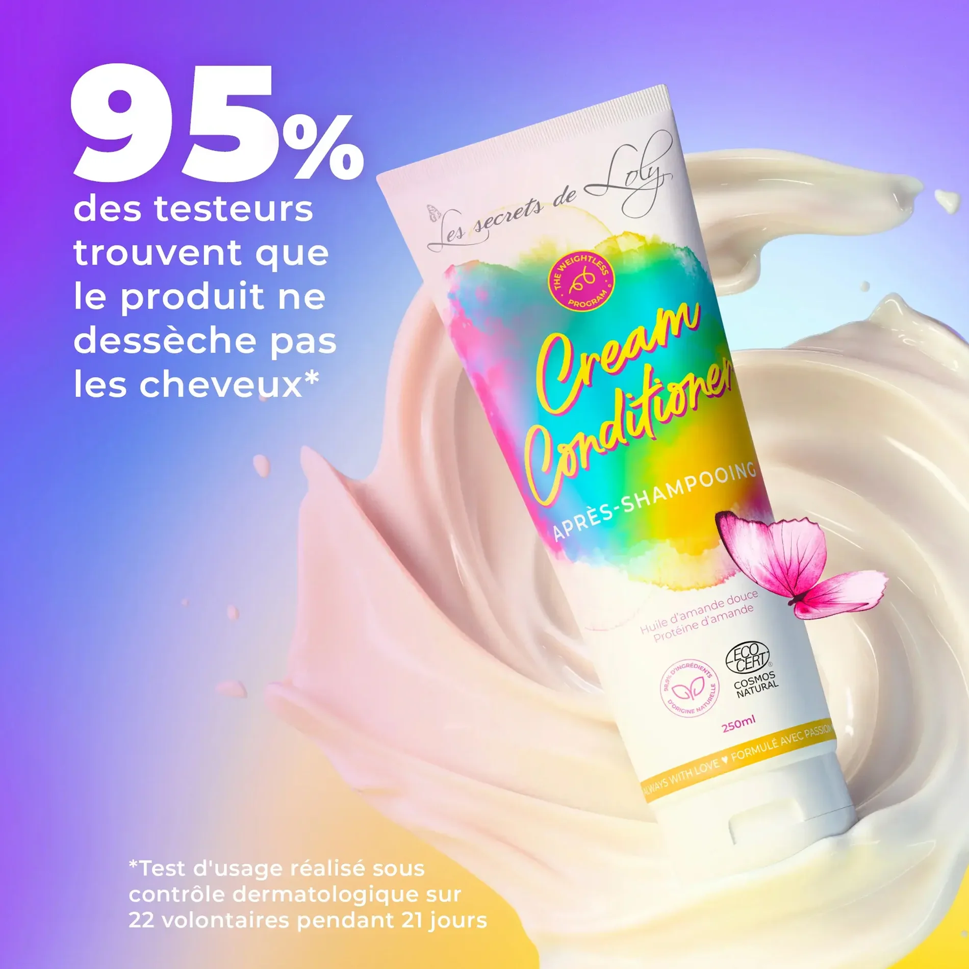 Après-shampoing Cream Conditioner Les Secrets de Loly 250 ML - Image 3