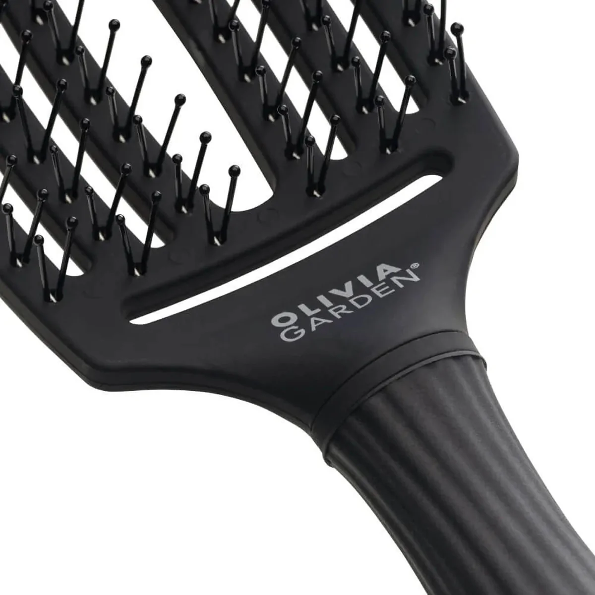 Brosse démêlante Fingerbrush Nylon Moyenne Olivia Garden - Image 2