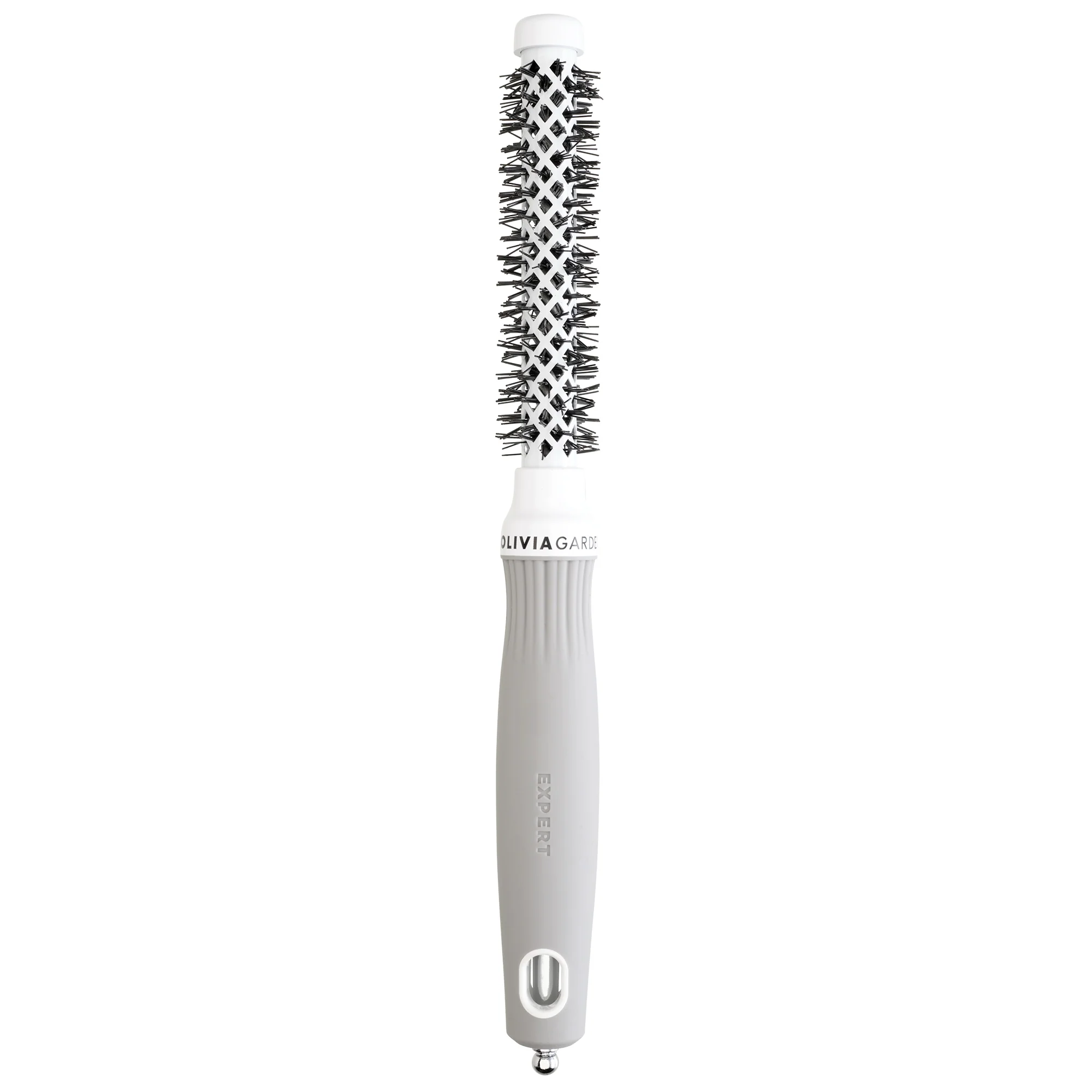 Brosse ronde Olivia Garden Expert Blowout Shine WHITE & GREY - Image 3