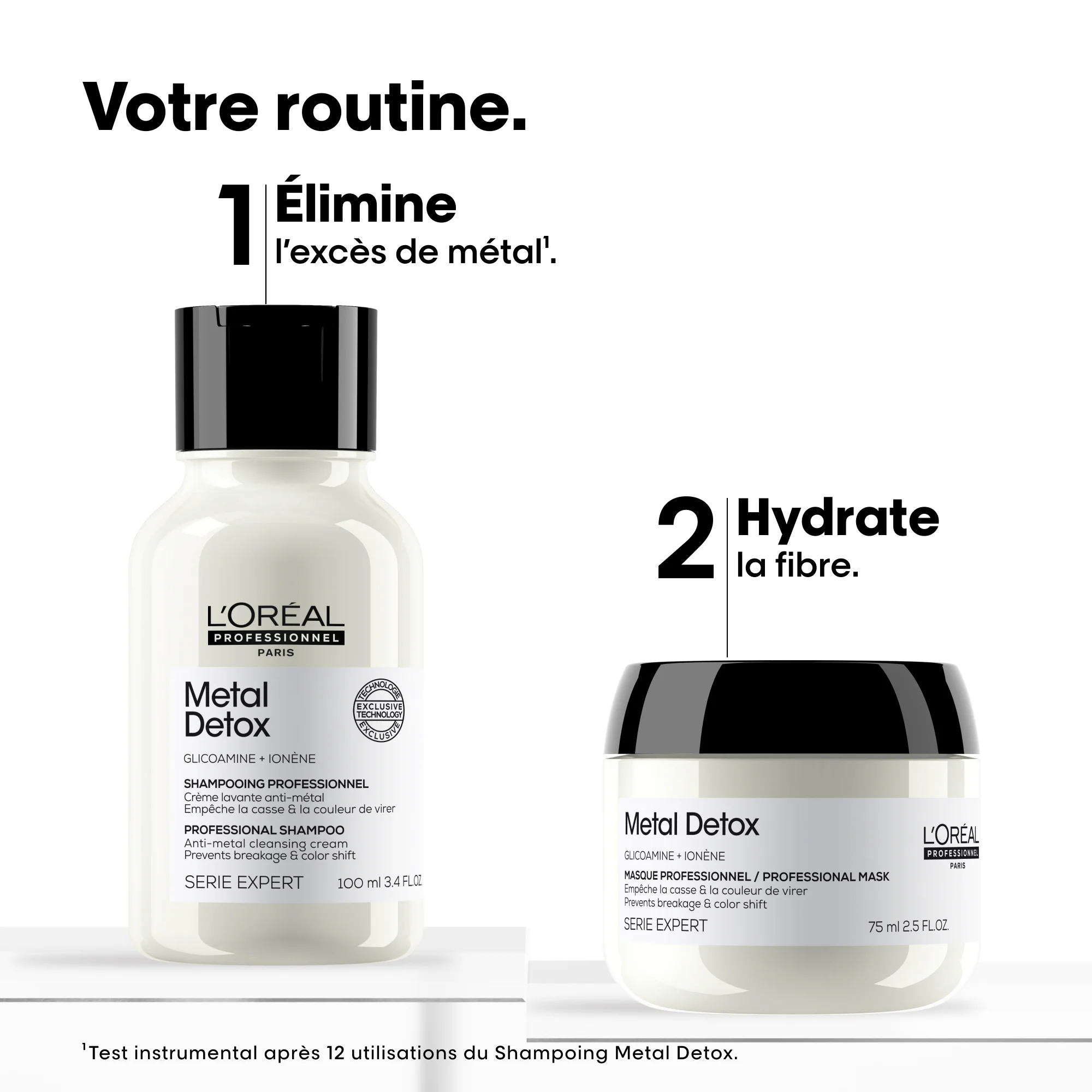 Coffret DUO Découverte Metal Detox L'Oréal Professionnel - Image 2