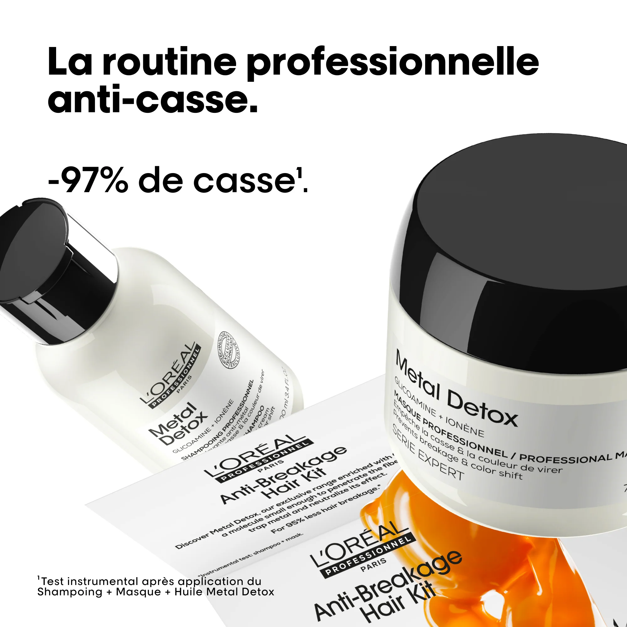 Coffret DUO Découverte Metal Detox L'Oréal Professionnel - Image 3