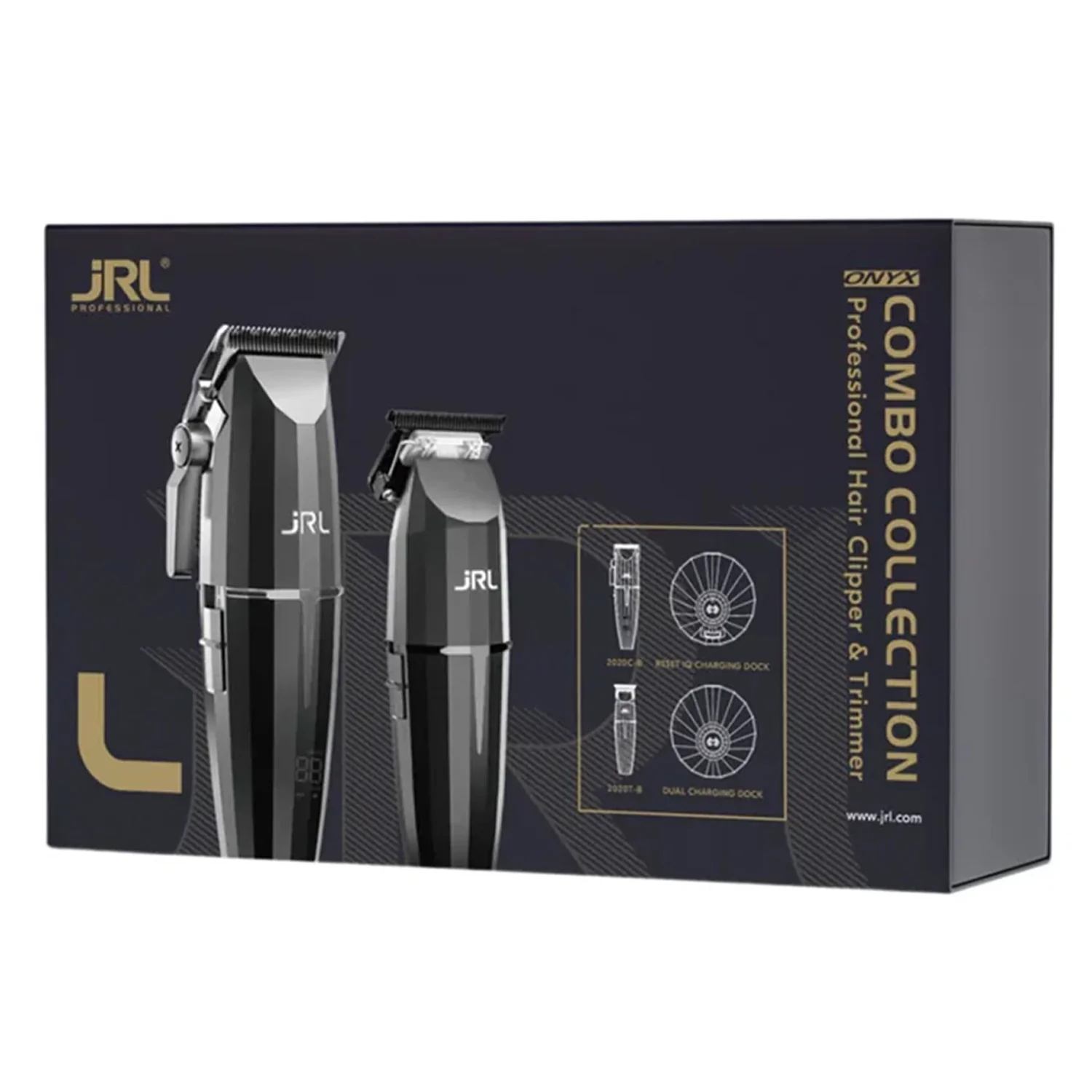 Coffret Duo Tondeuses de Coupe + Finition JRL Onyx - Image 2