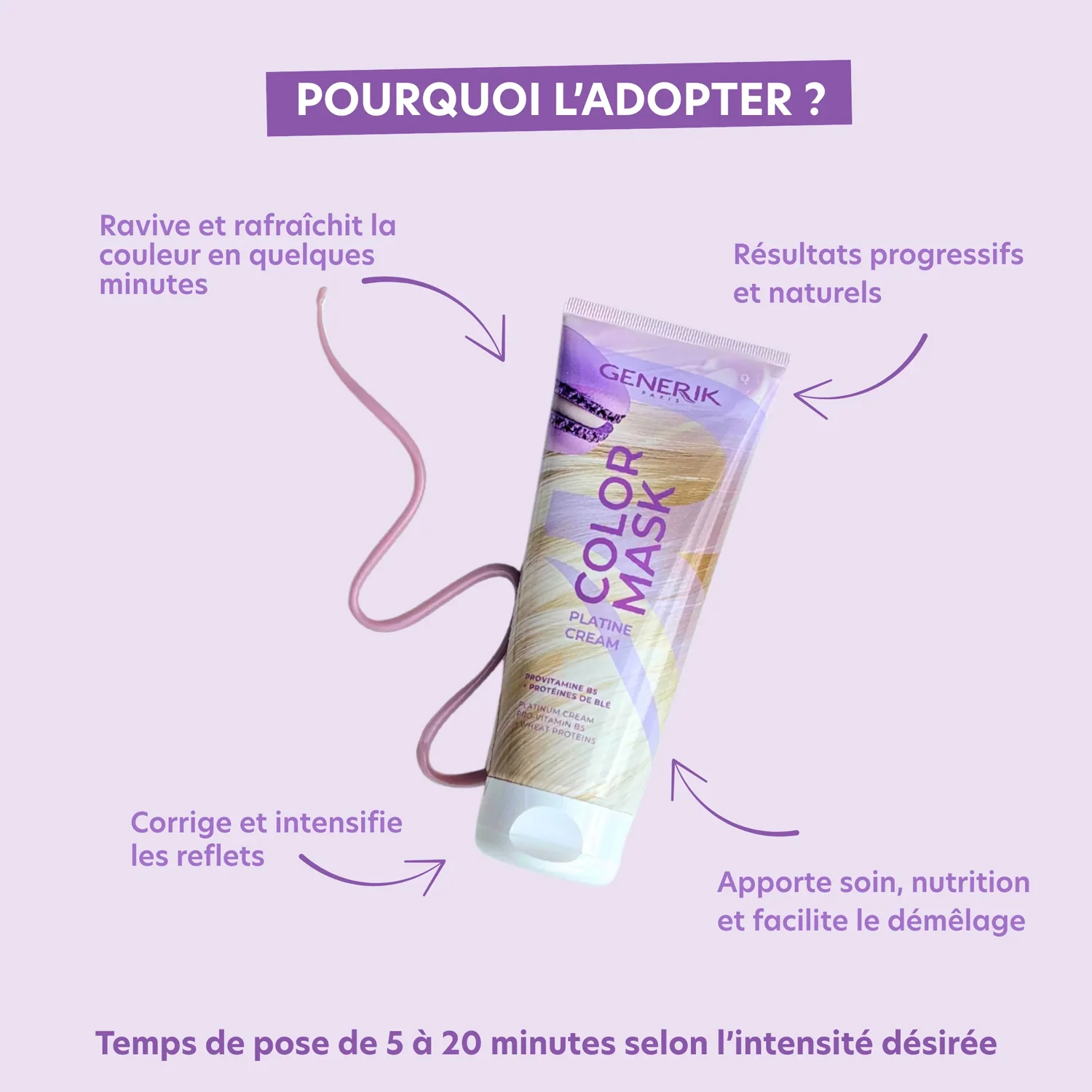 Color Mask Platine Cream Generik 200 ML - Image 3