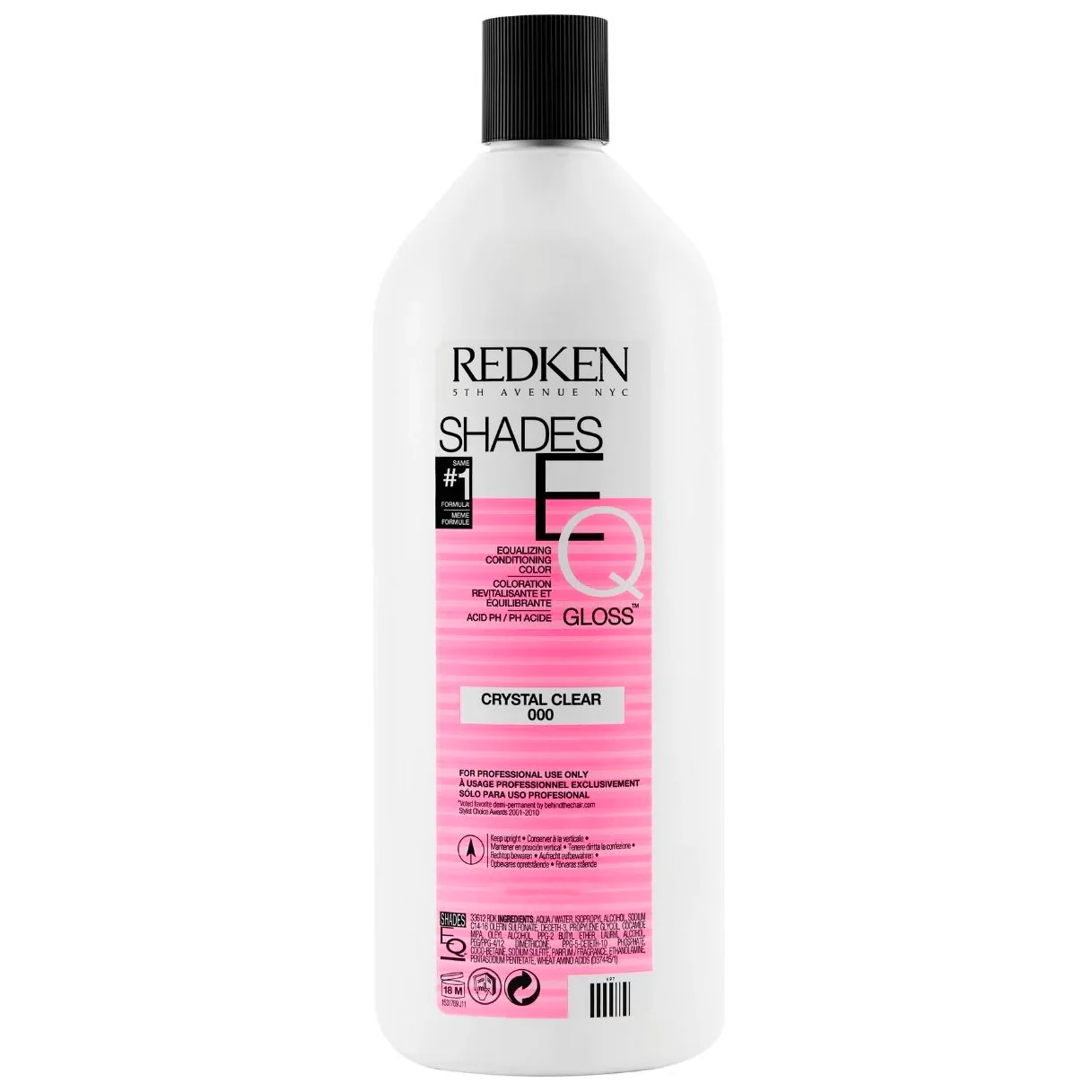 Coloration Shades EQ Gloss Crystal Clear Redken 500 ML