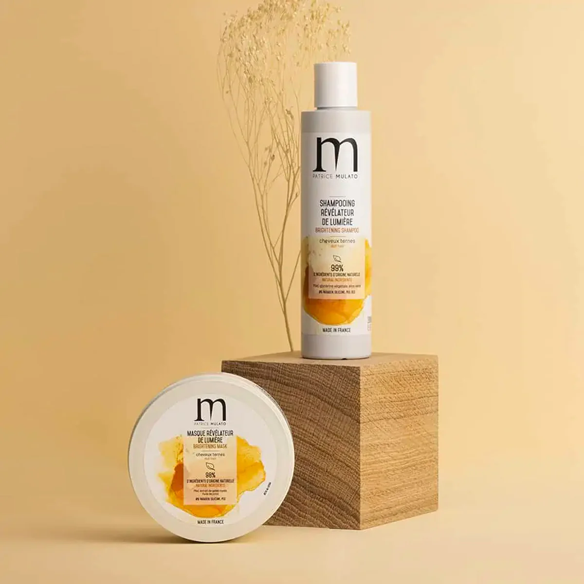 Duo Shampoing & Masque Miel Révélateur de Lumière Mulato - Image 2
