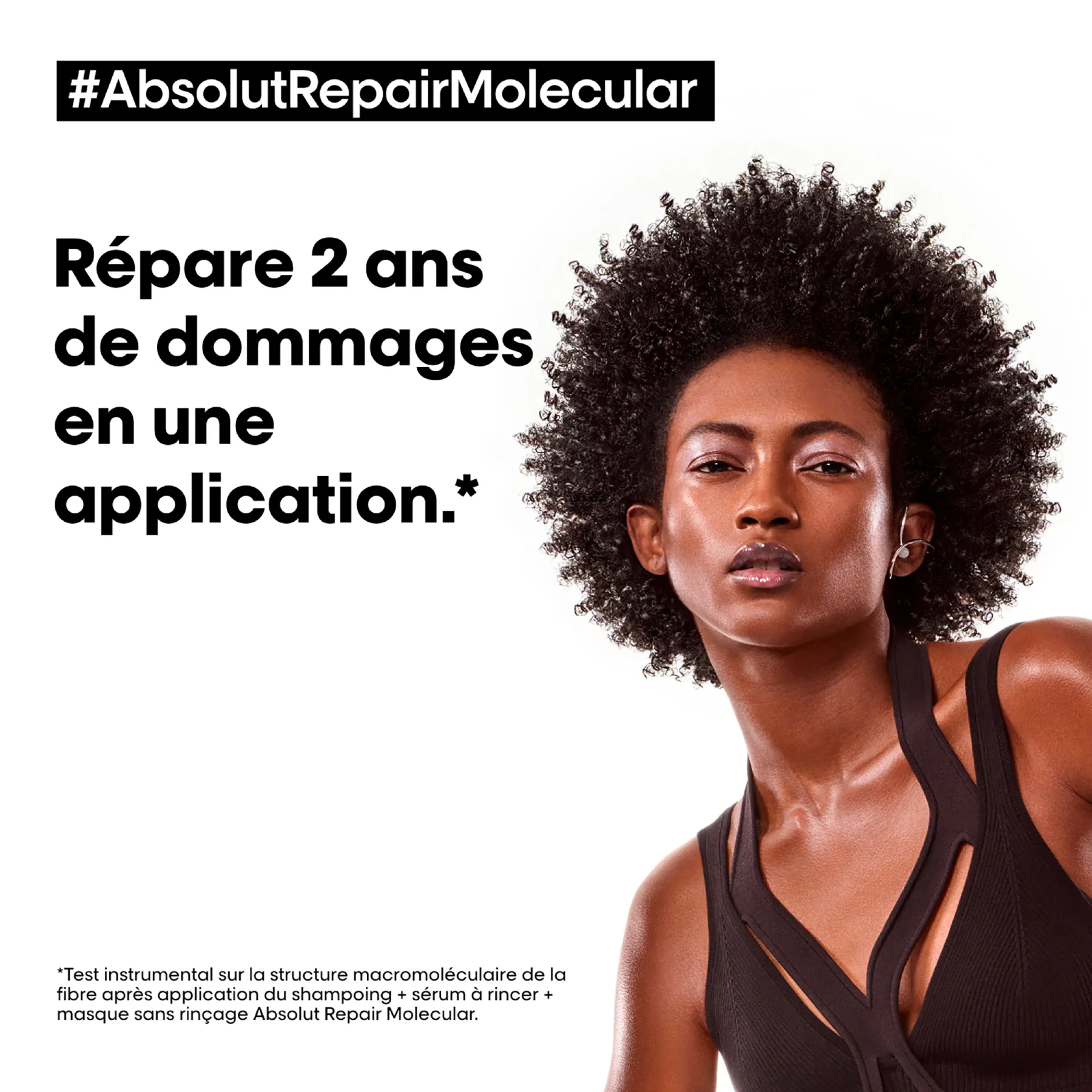 Duo Shampoing & Sérum Absolut Repair Molecular L'Oréal Professionnel - Image 3