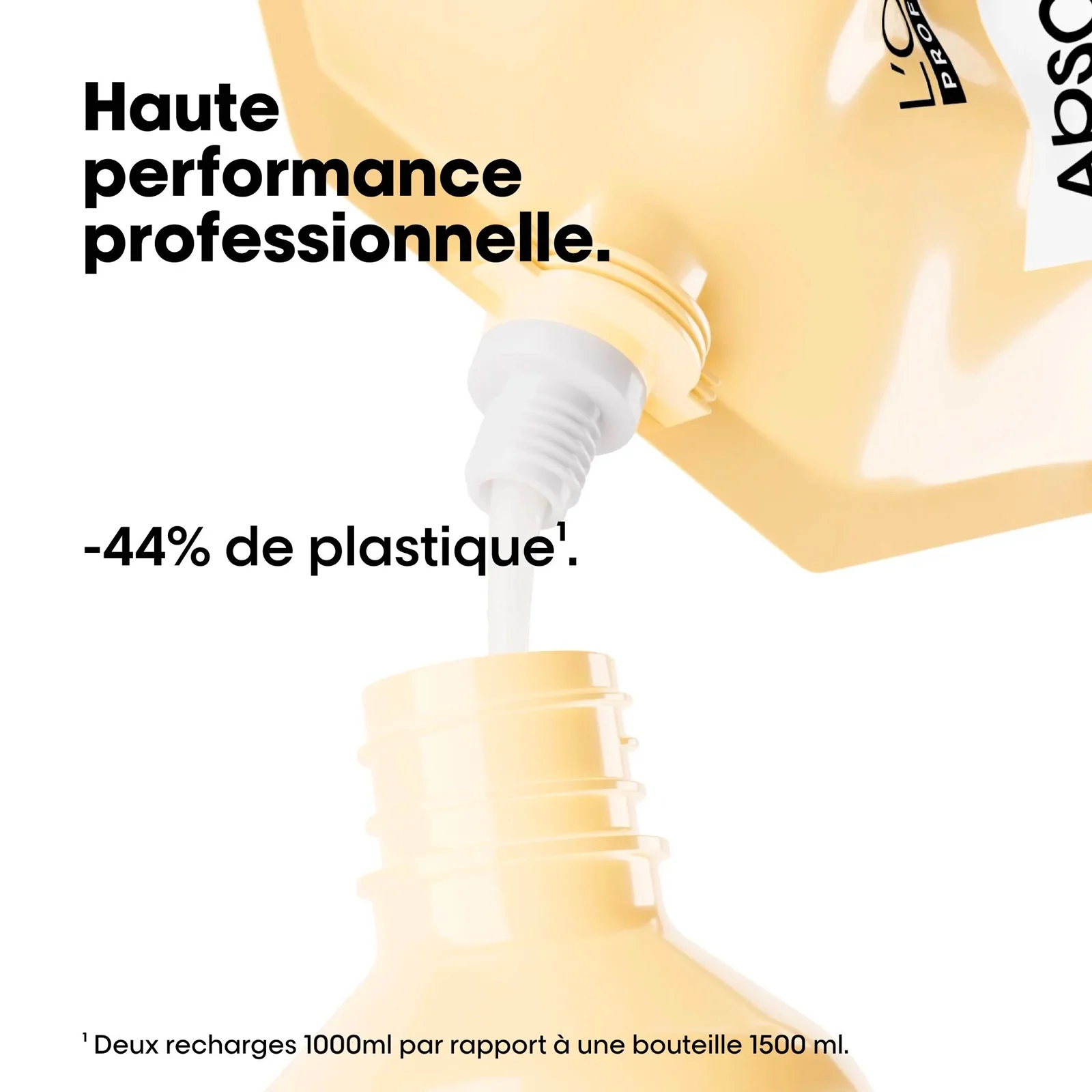 Éco-Recharge Shampoing Absolut Repair L'Oréal Professionnel 1000 ML - Image 4