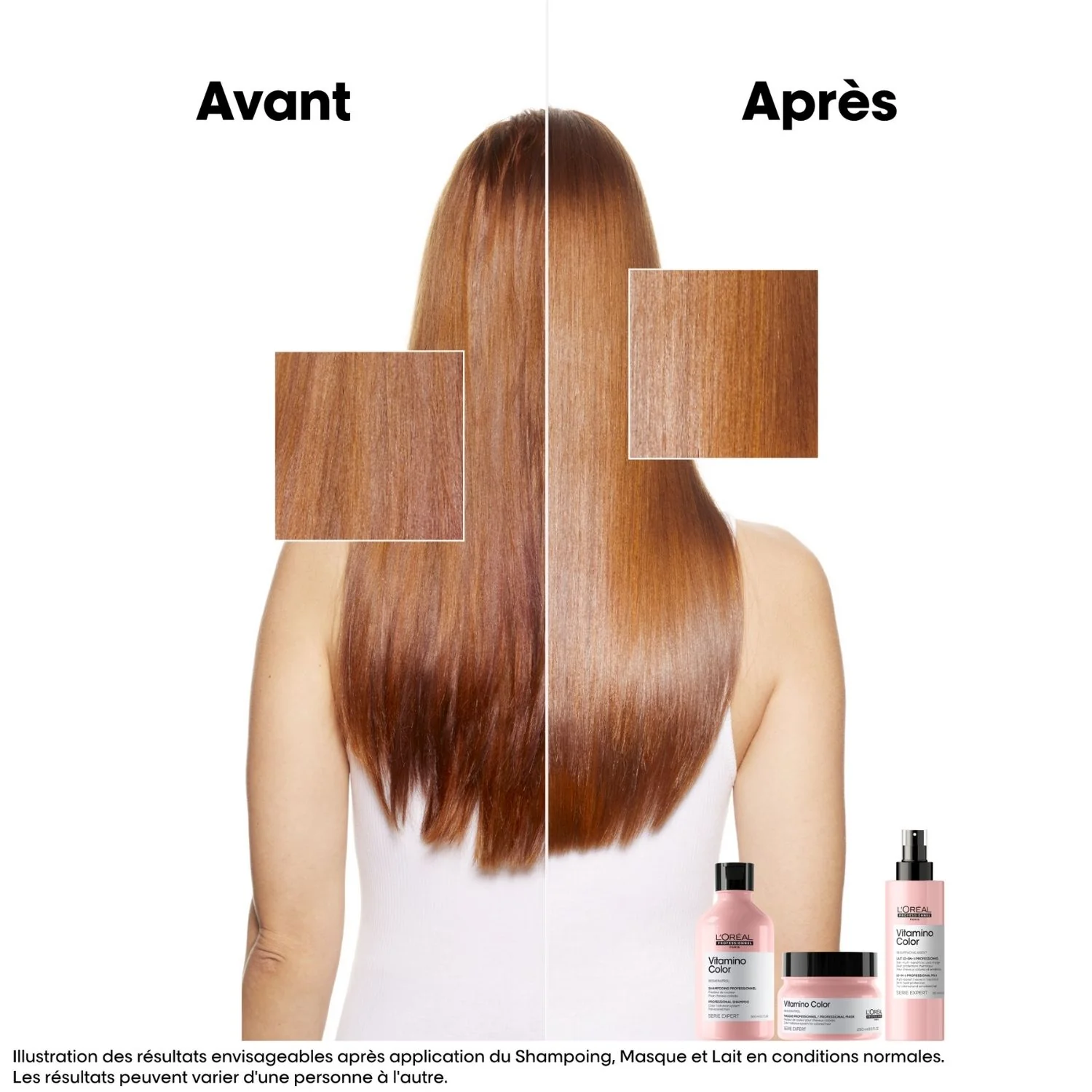 Éco-Recharge Shampoing Vitamino Color L'Oréal Pro 1000 ML - Image 3