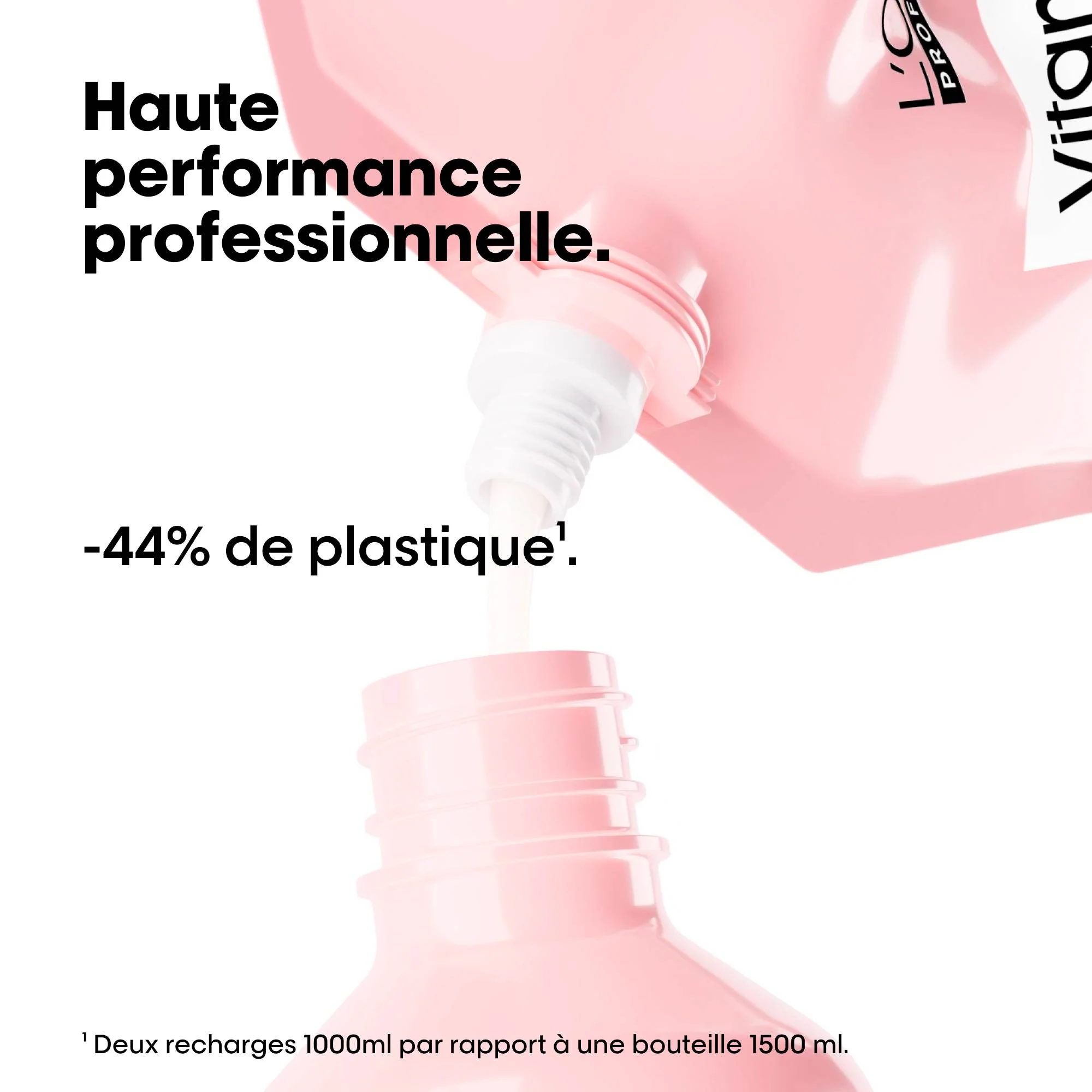 Éco-Recharge Shampoing Vitamino Color L'Oréal Pro 1000 ML - Image 4