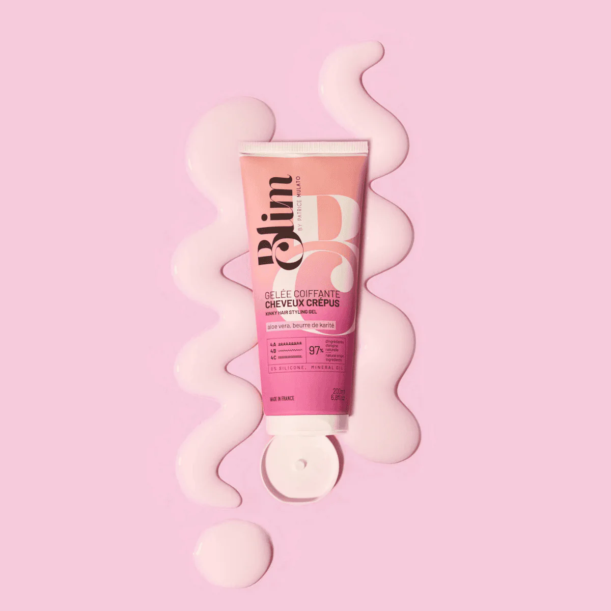 Gelée Coiffante Cheveux Crépus Blim Mulato 200 ML - Image 4