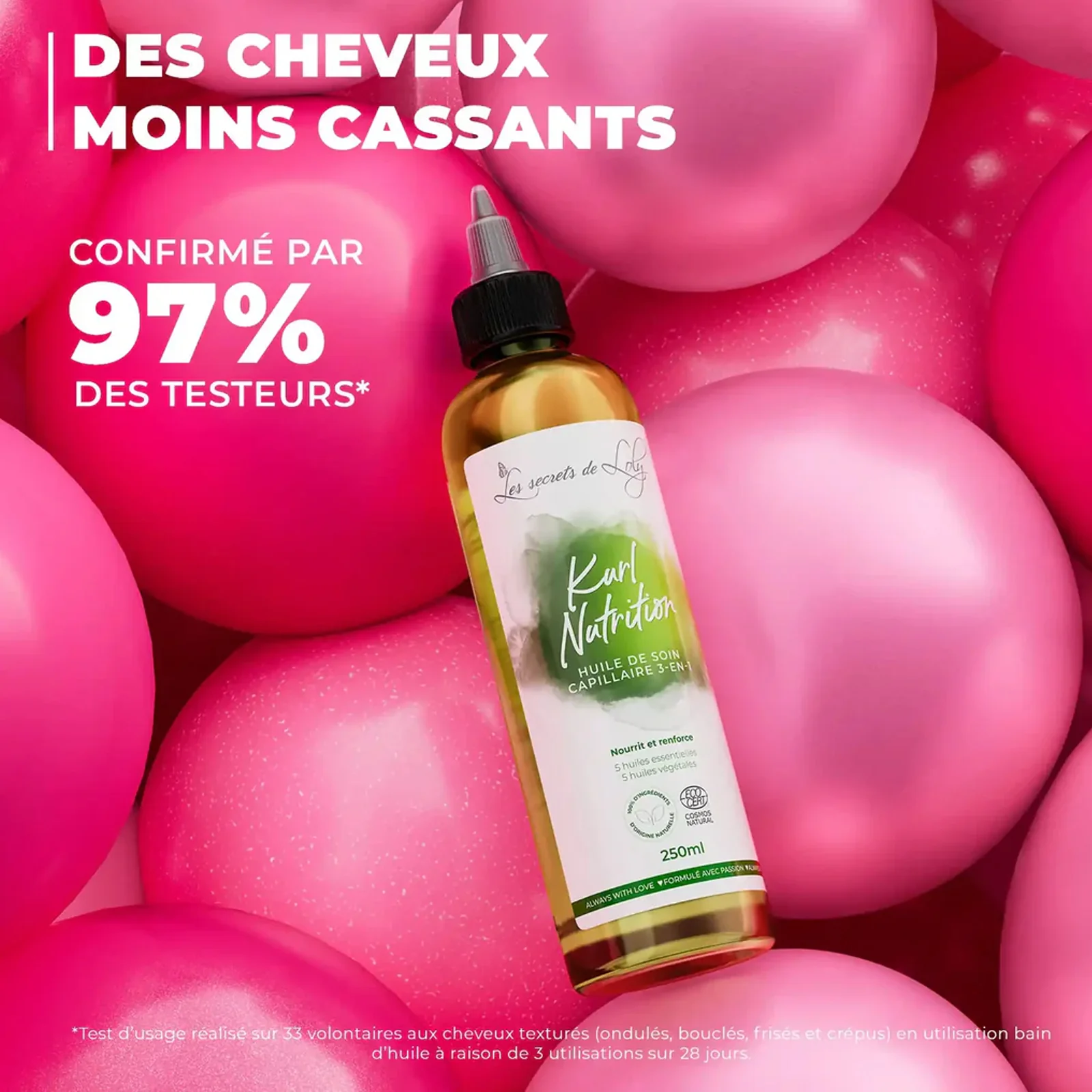 Huile 3-en-1 Kurl Nutrition - Les Secrets de Loly 250 ML - Image 4