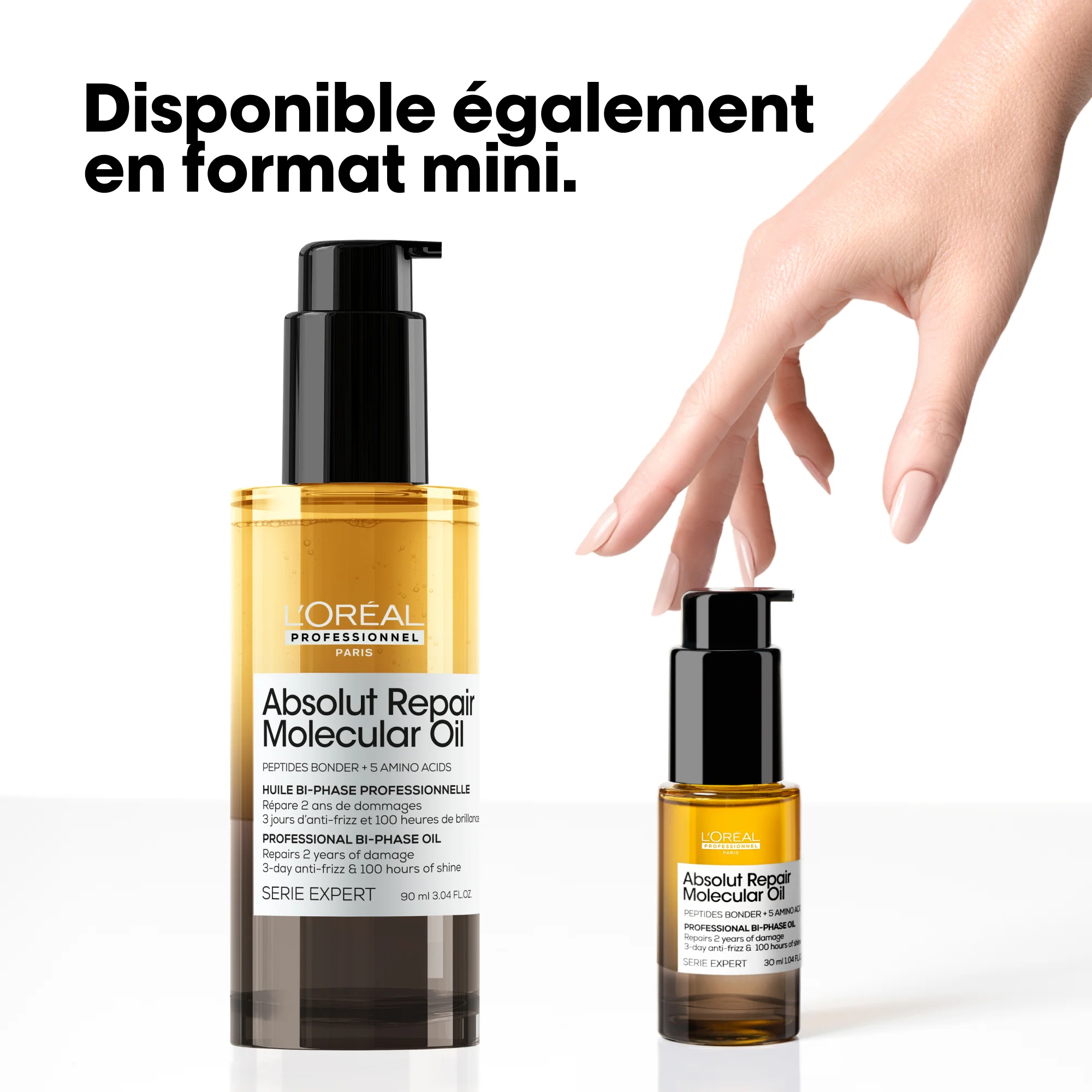 Huile Bi-Phase Absolut Repair Molecular L'Oréal Professionnel - Image 3