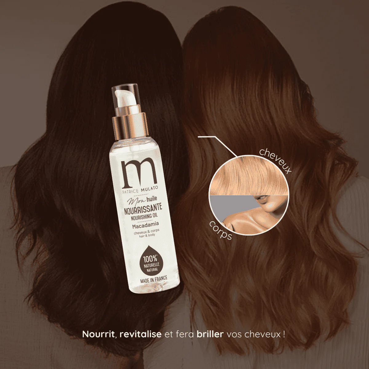 Huile Nourissante Macadamia Mulato 120 ML - Image 2