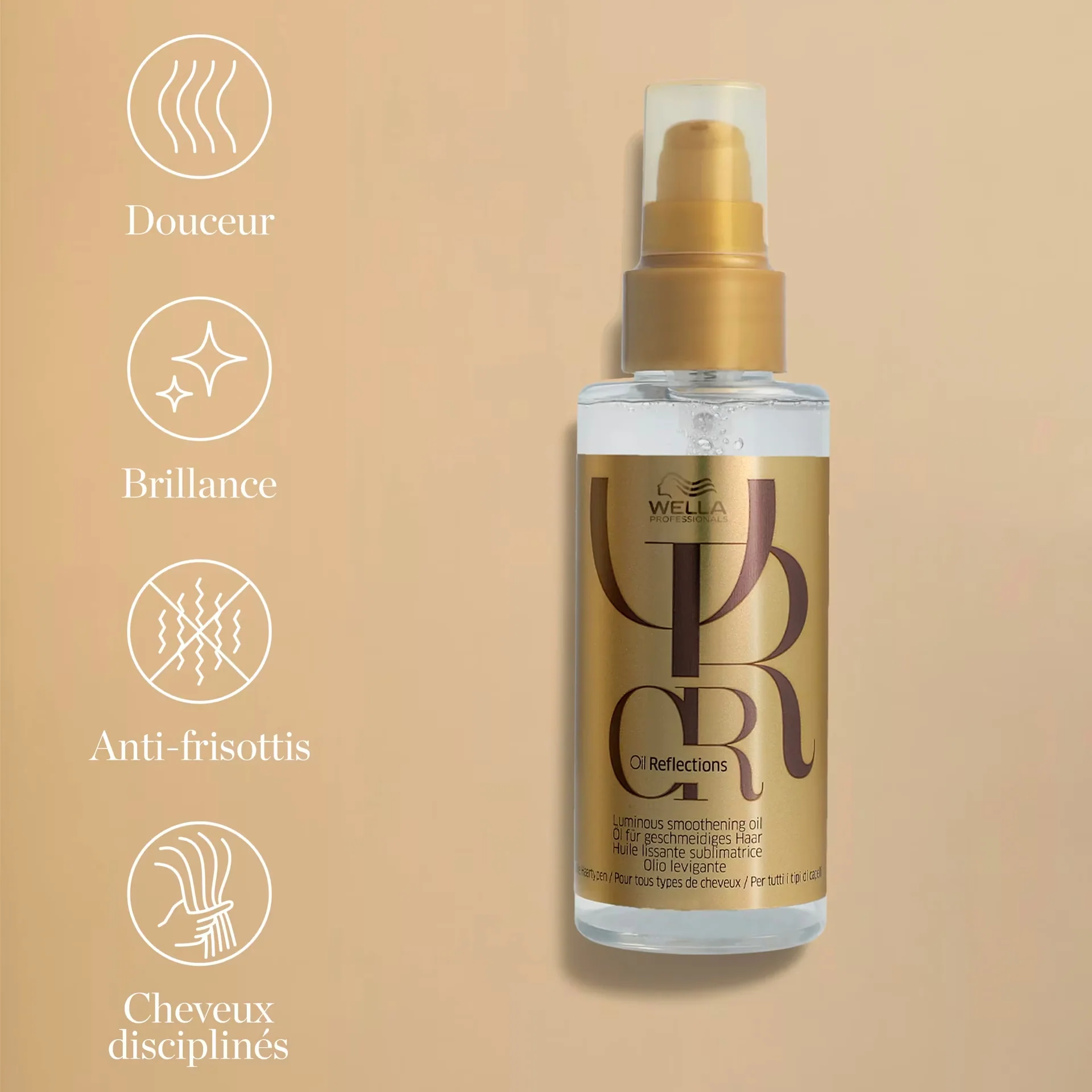Huile Lissante Sublimatrice Oil Reflections Wella - Image 5