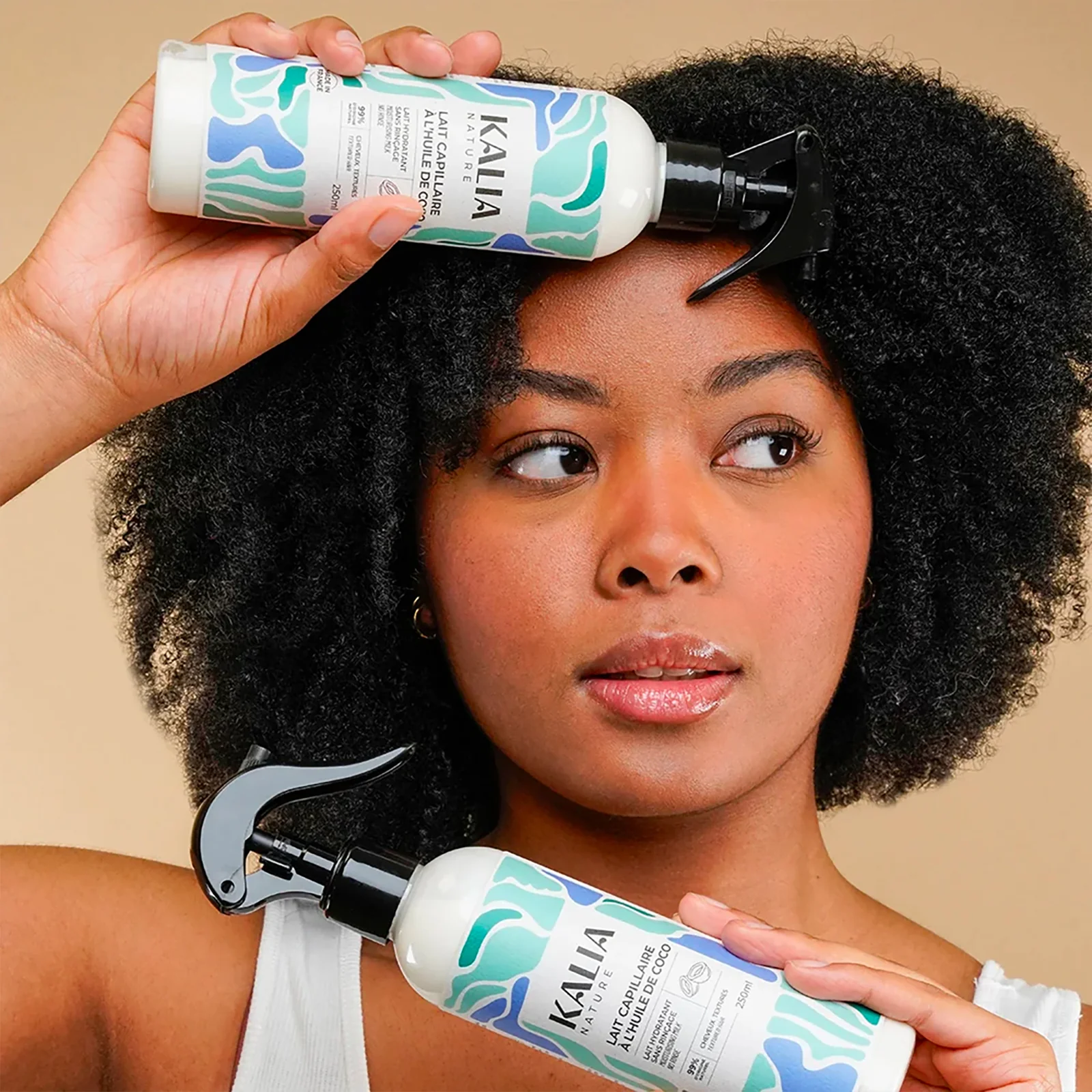 Lait Capillaire au Coco Kalia Nature 250 ML - Image 3