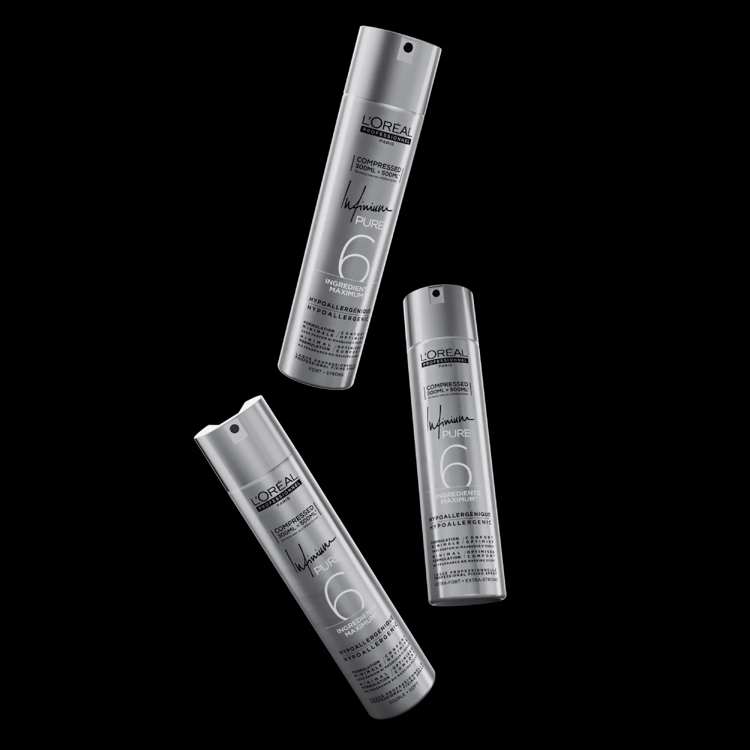 Laque Infinium Pure Souple L'Oréal Professionnel 300 ML - Image 3