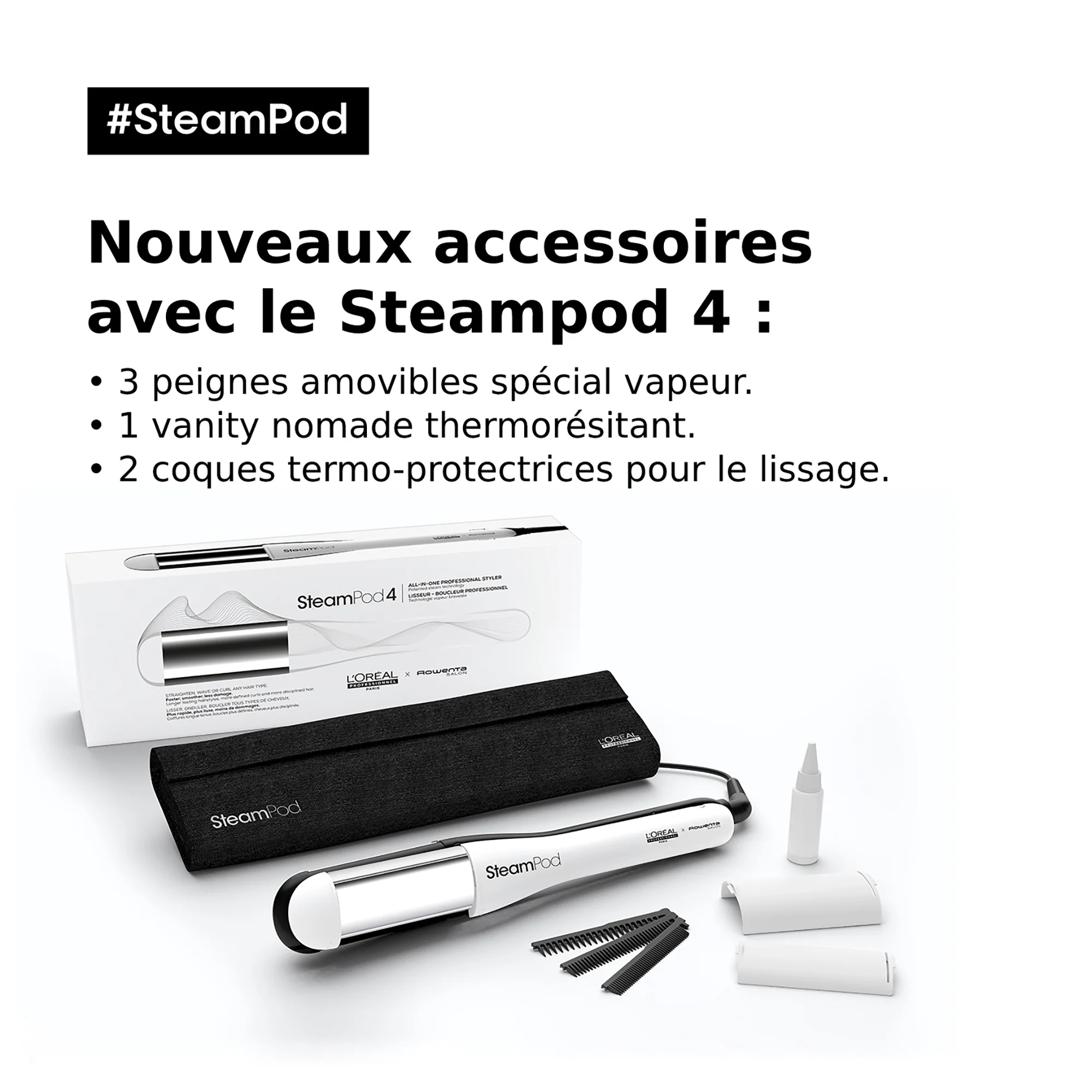 Lisseur Boucleur Steampod 4.0 L'Oréal Professionnel - Image 4