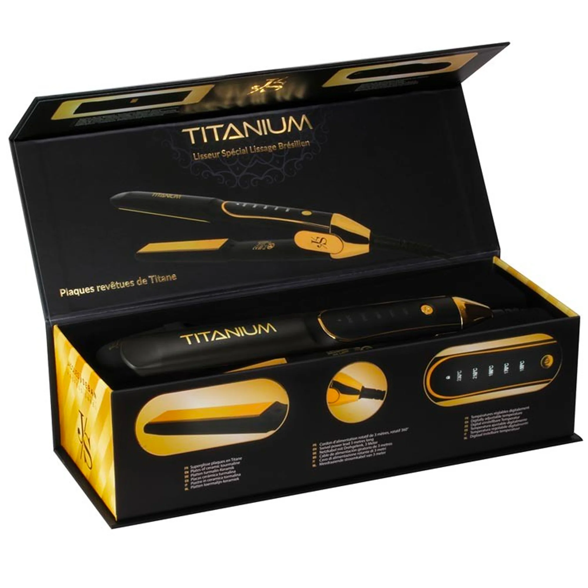 Lisseur Boucleur Titanium Professionnel Jacques Seban - Image 3