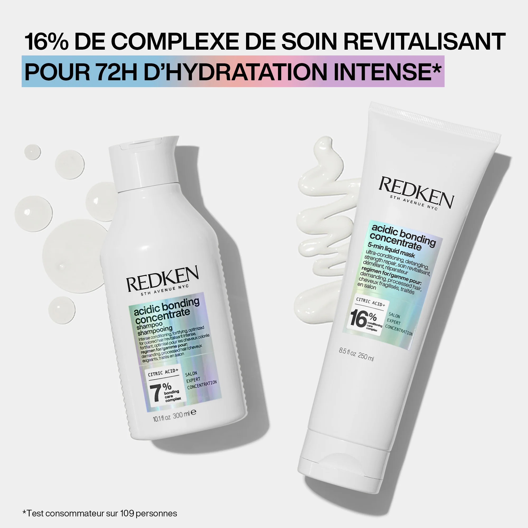 Masque 5 min Acidic Bonding Concentrate Redken 250 ML - Image 4