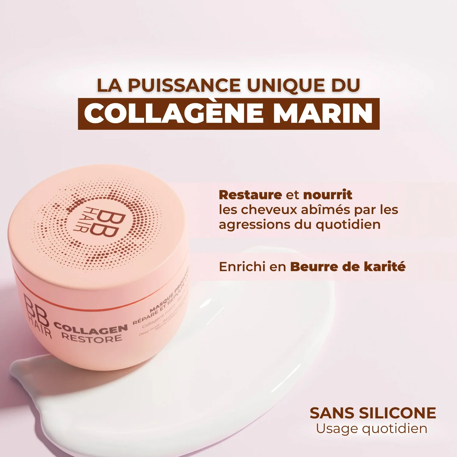 Masque Collagen Restore BBHair Generik 300 ML - Image 2