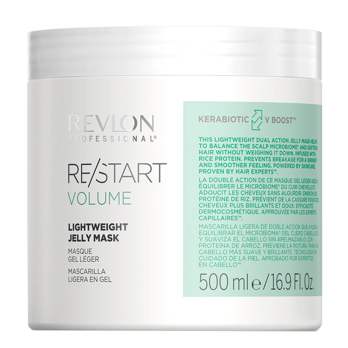 Masque Gel Léger Volume Re/Start Revlon 500 ML