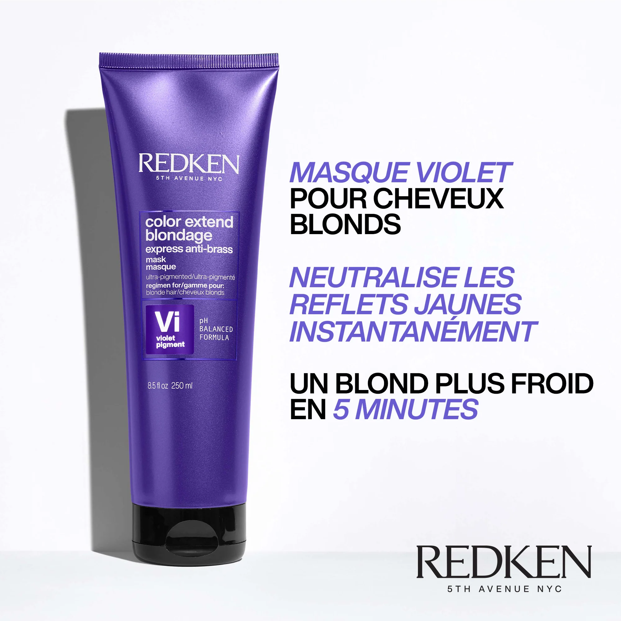 Masque neutralisant Color Extend Blondage Redken 250 ML - Image 3