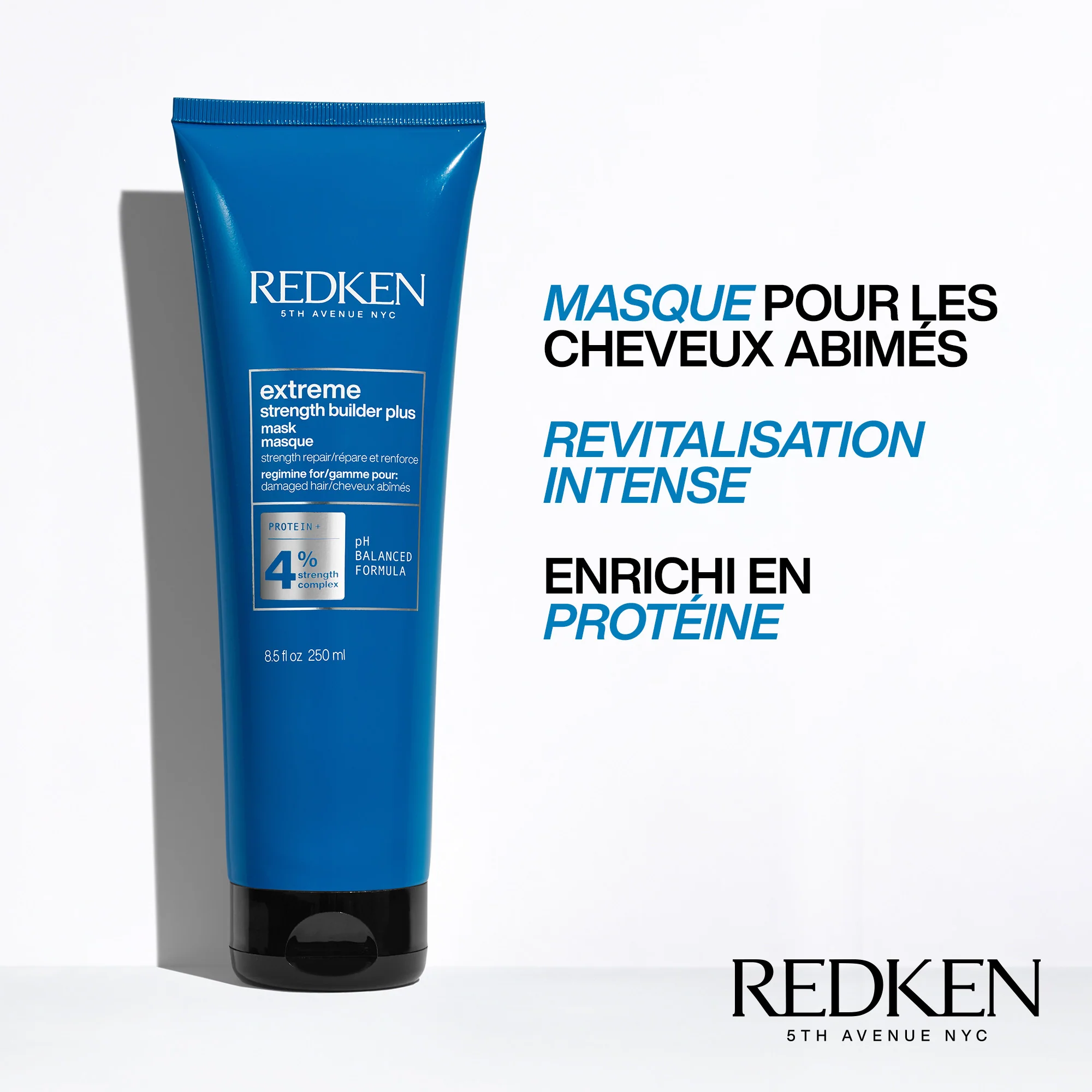 Masque réparateur Extreme Strength Builder Redken 250 ML - Image 3