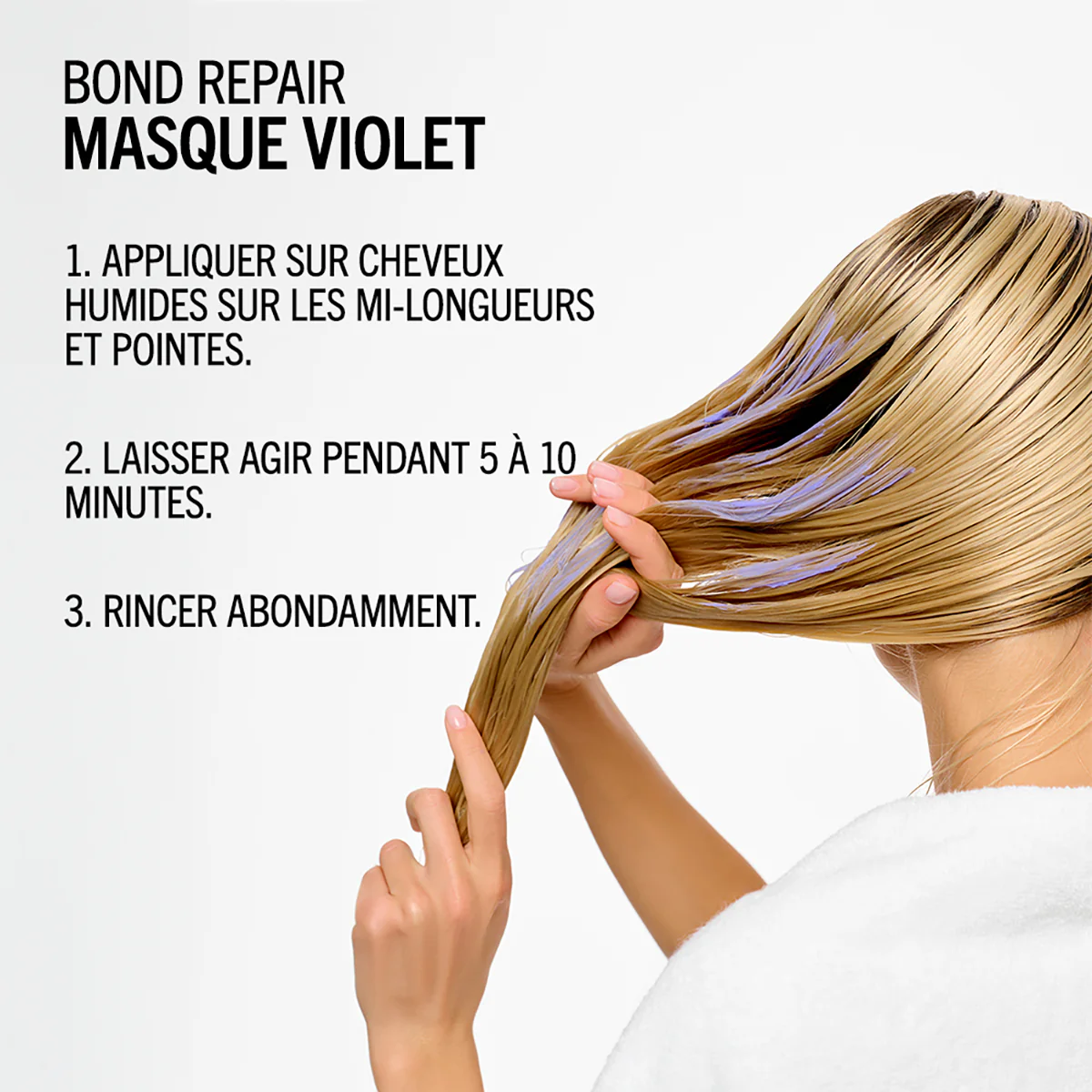 Masque Violet Neutralisant Blond Me Bond Repair Schwarzkopf 200 ML - Image 2