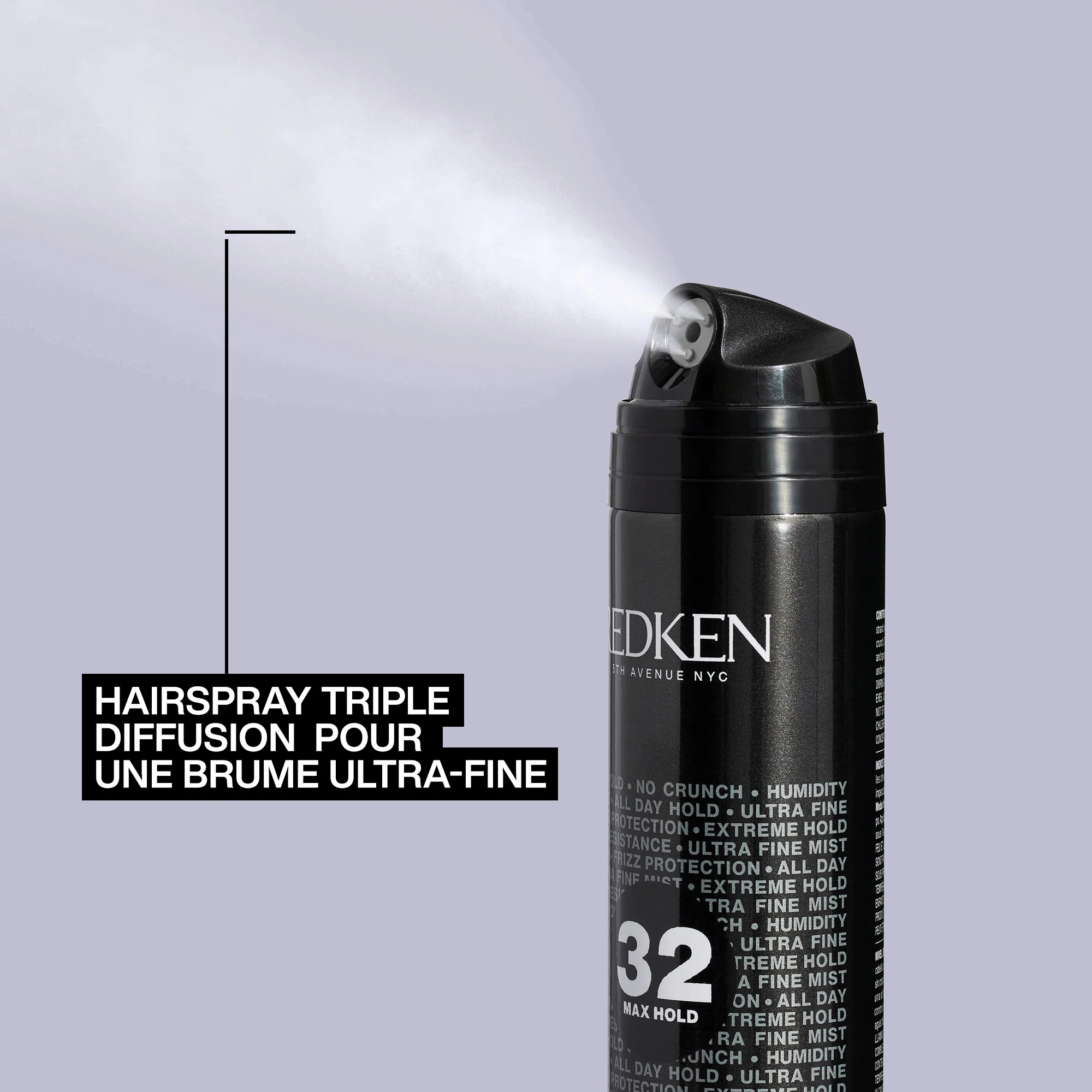 Max Hold Hairspray 32 Redken 300 ML - Image 4