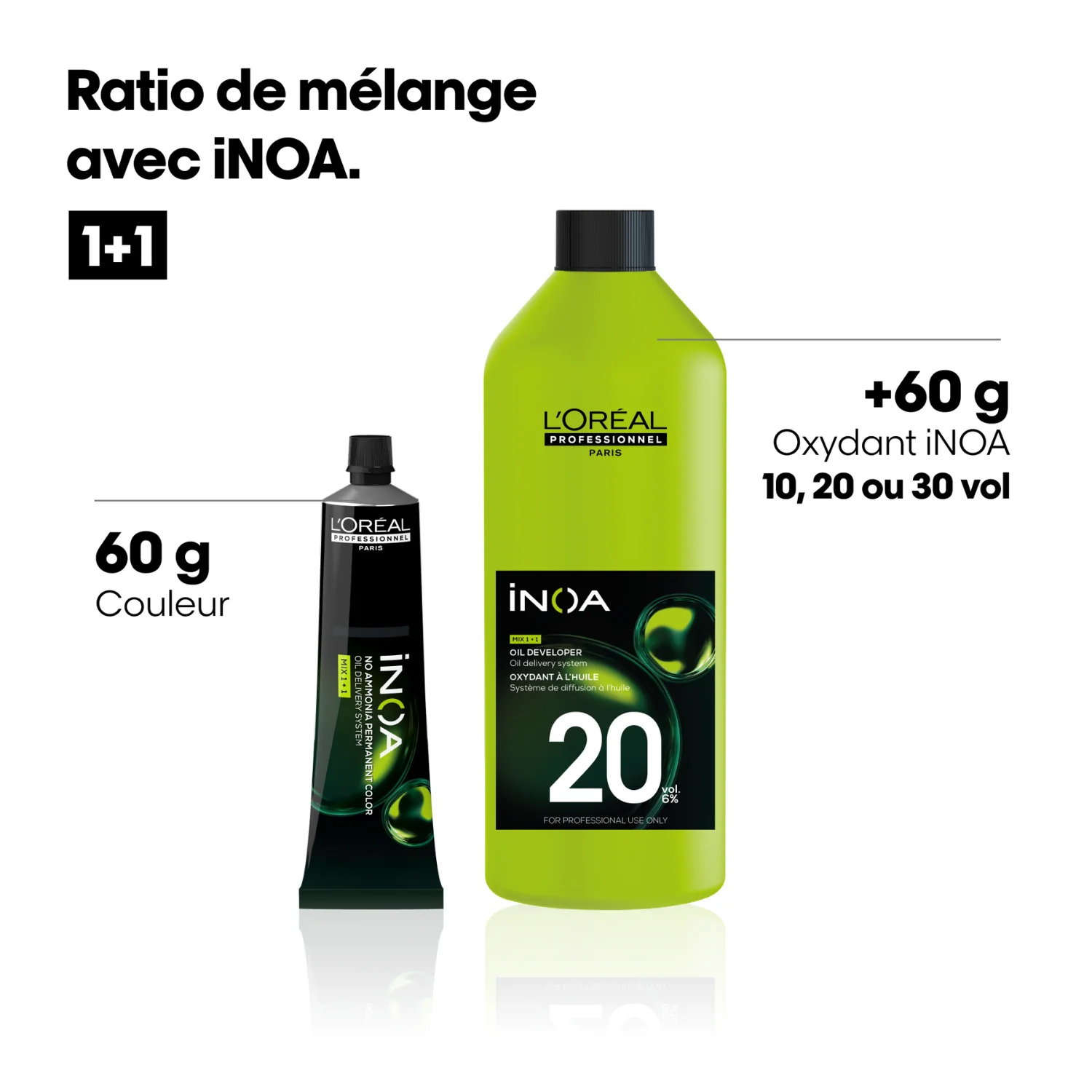 Oxydant Inoa L'Oréal Professionnel 1 Litre - Image 2