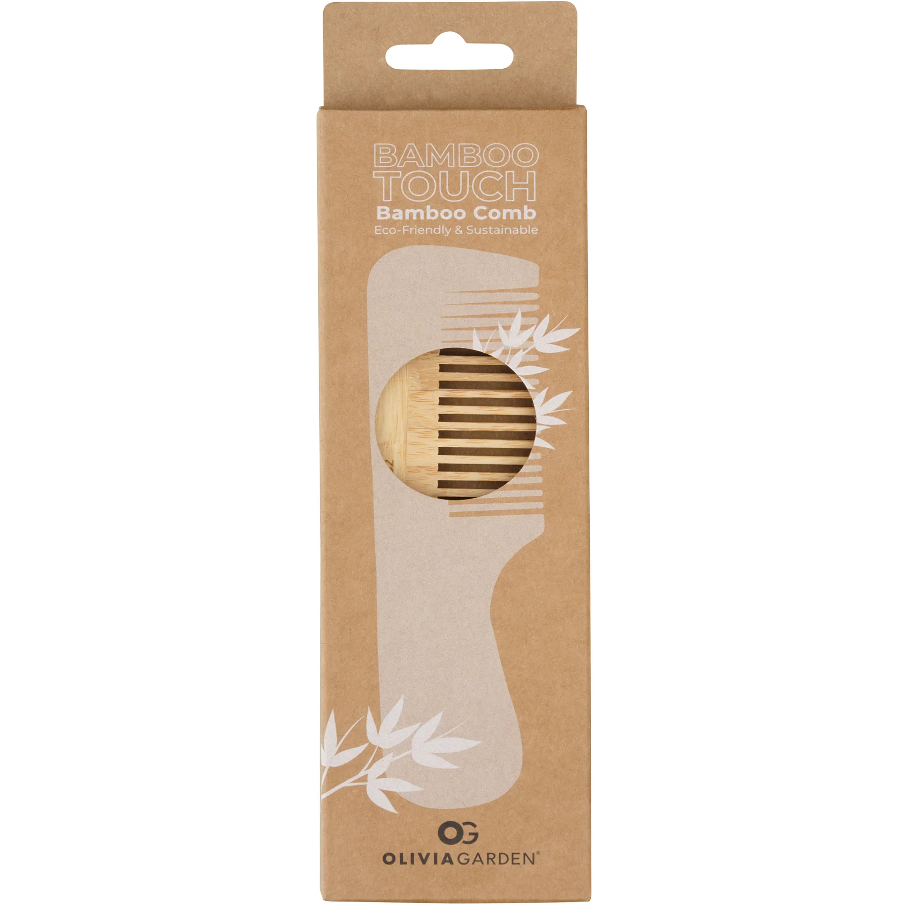 Peigne Avec Manche Bamboo Touch Cheveux Épais Olivia Garden - Image 3
