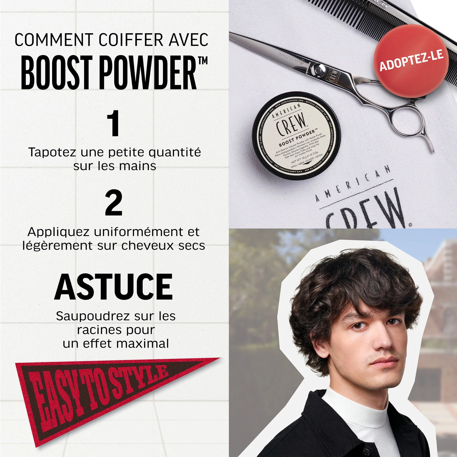 Poudre Boost Powder American Crew - Image 3