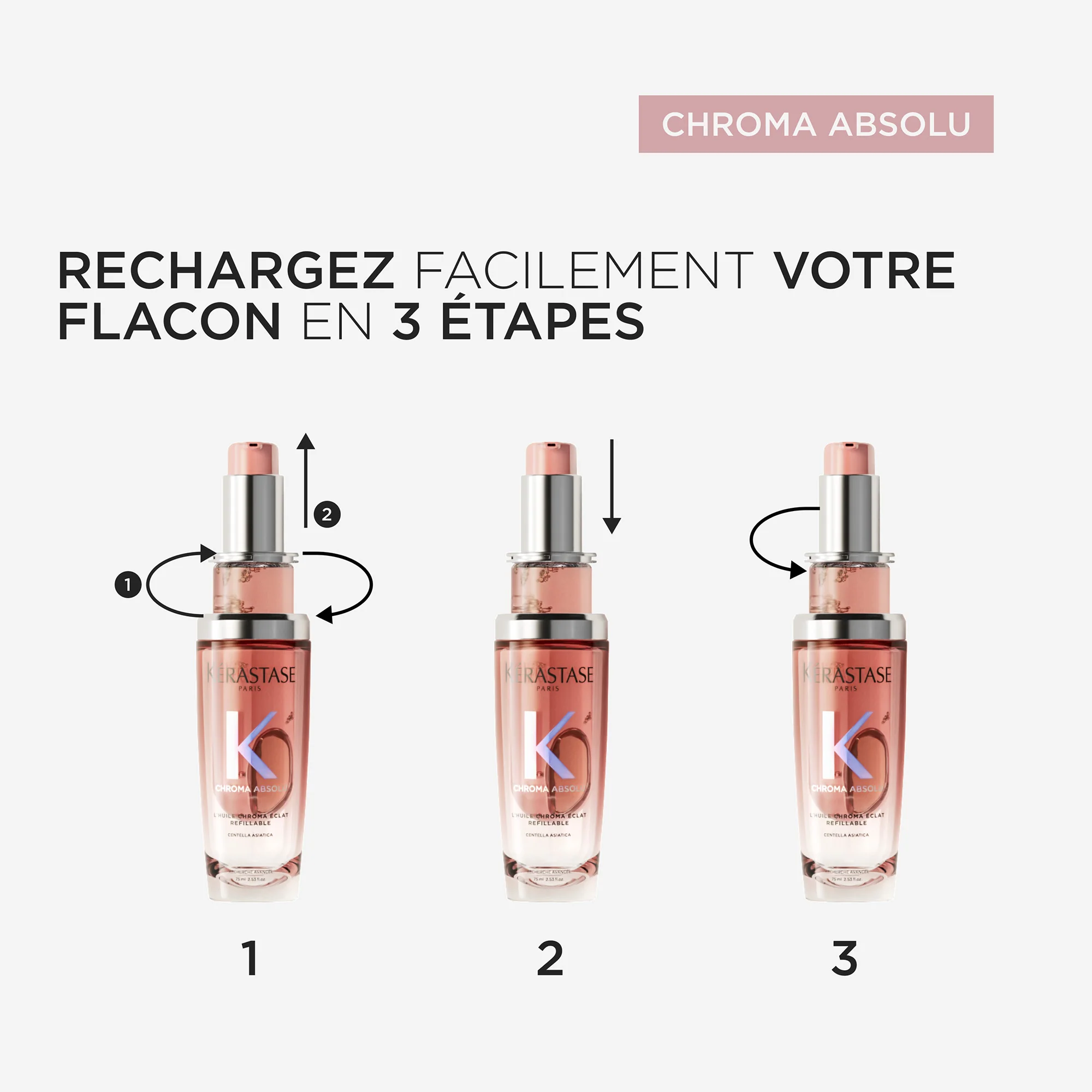 Recharge d'Huile Chroma Éclat Kérastase 75 ML - Image 4