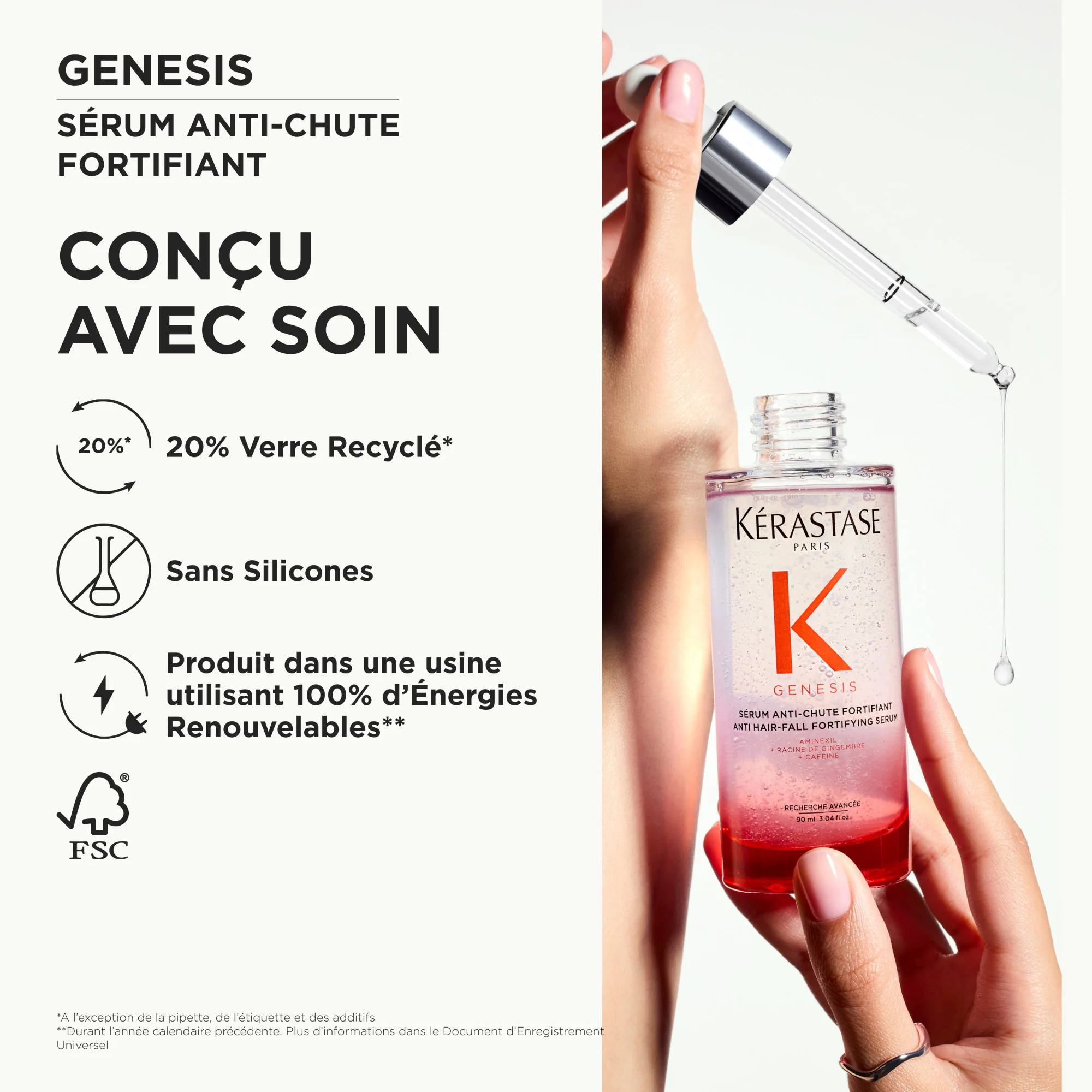 Sérum Anti-Chute Fortifiant Genesis Kérastase - Image 5