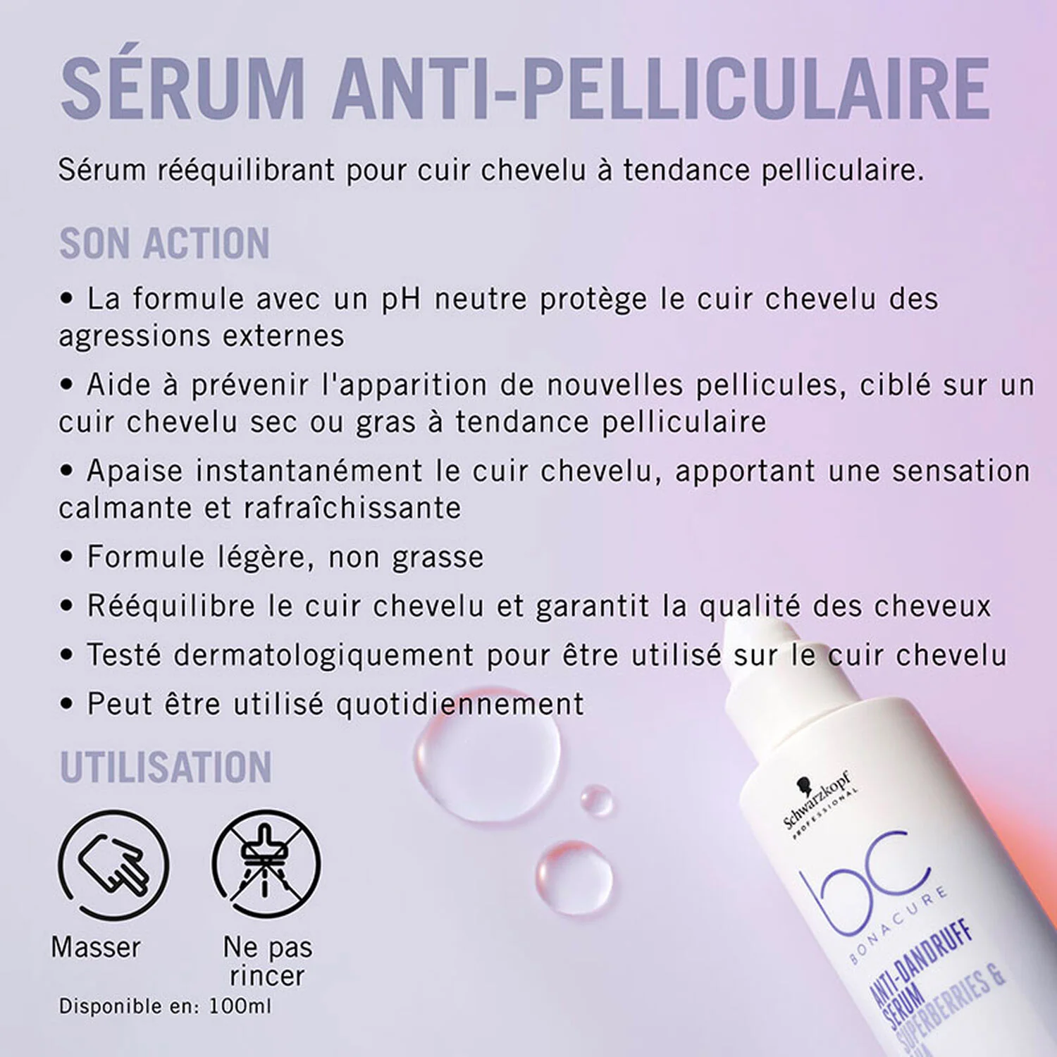 Sérum Anti-pelliculaire BC Scalp Schwarzkopf 100 ML - Image 4
