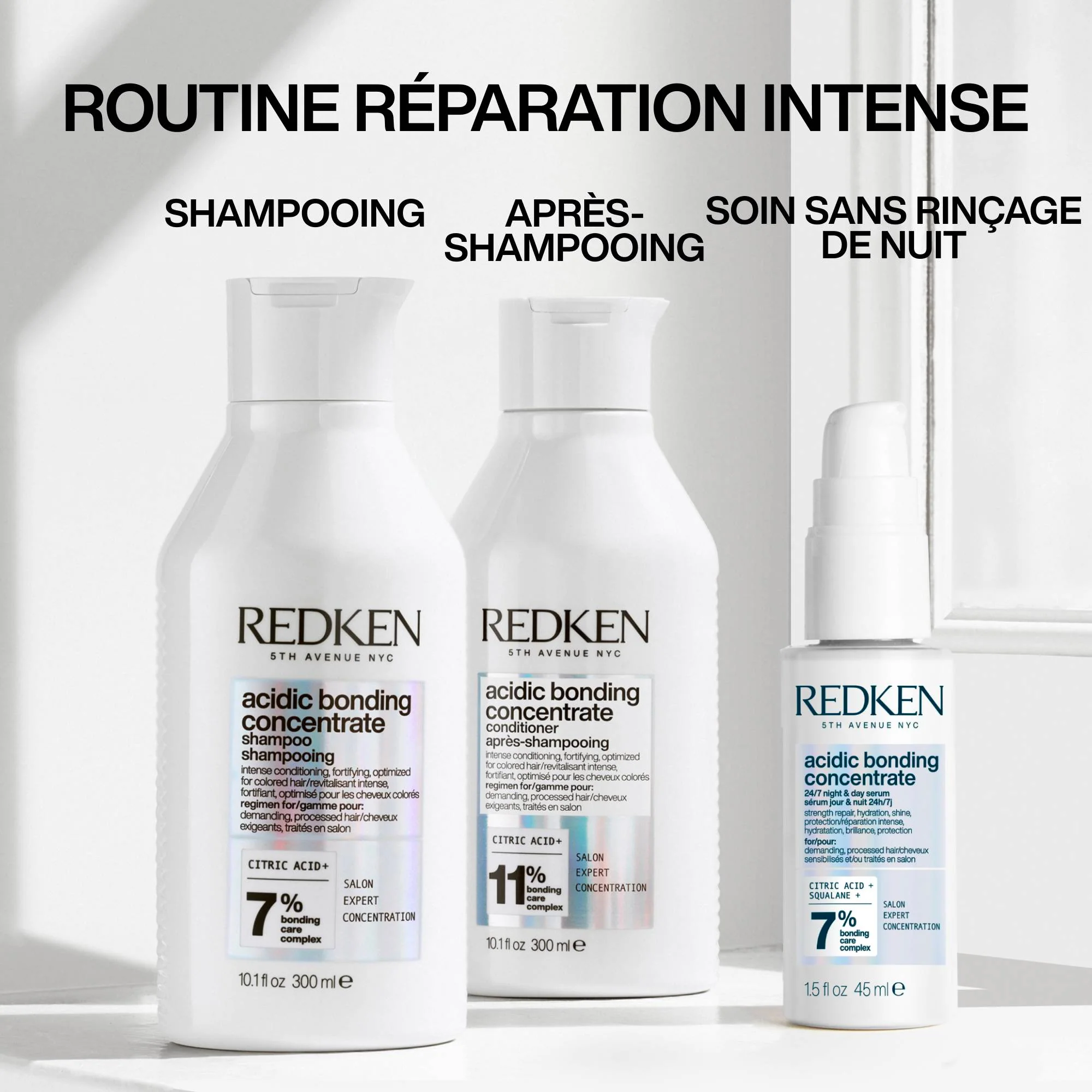 Sérum Jour & Nuit Acidic Bonding Concentrate Redken 45 ML - Image 6