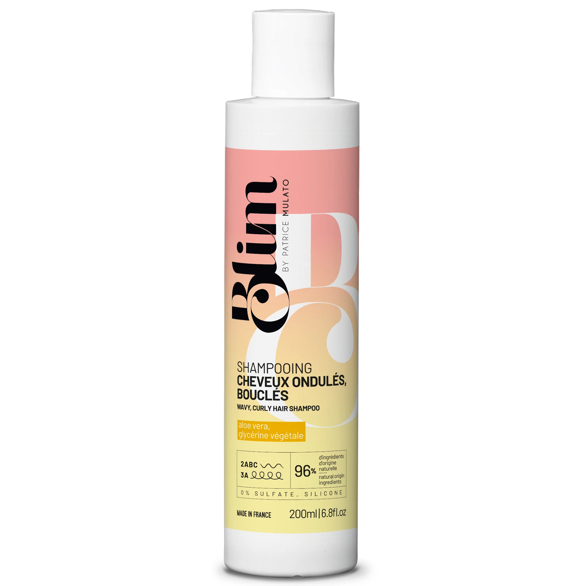 Shampoing Cheveux Ondulés/Bouclés Blim Mulato