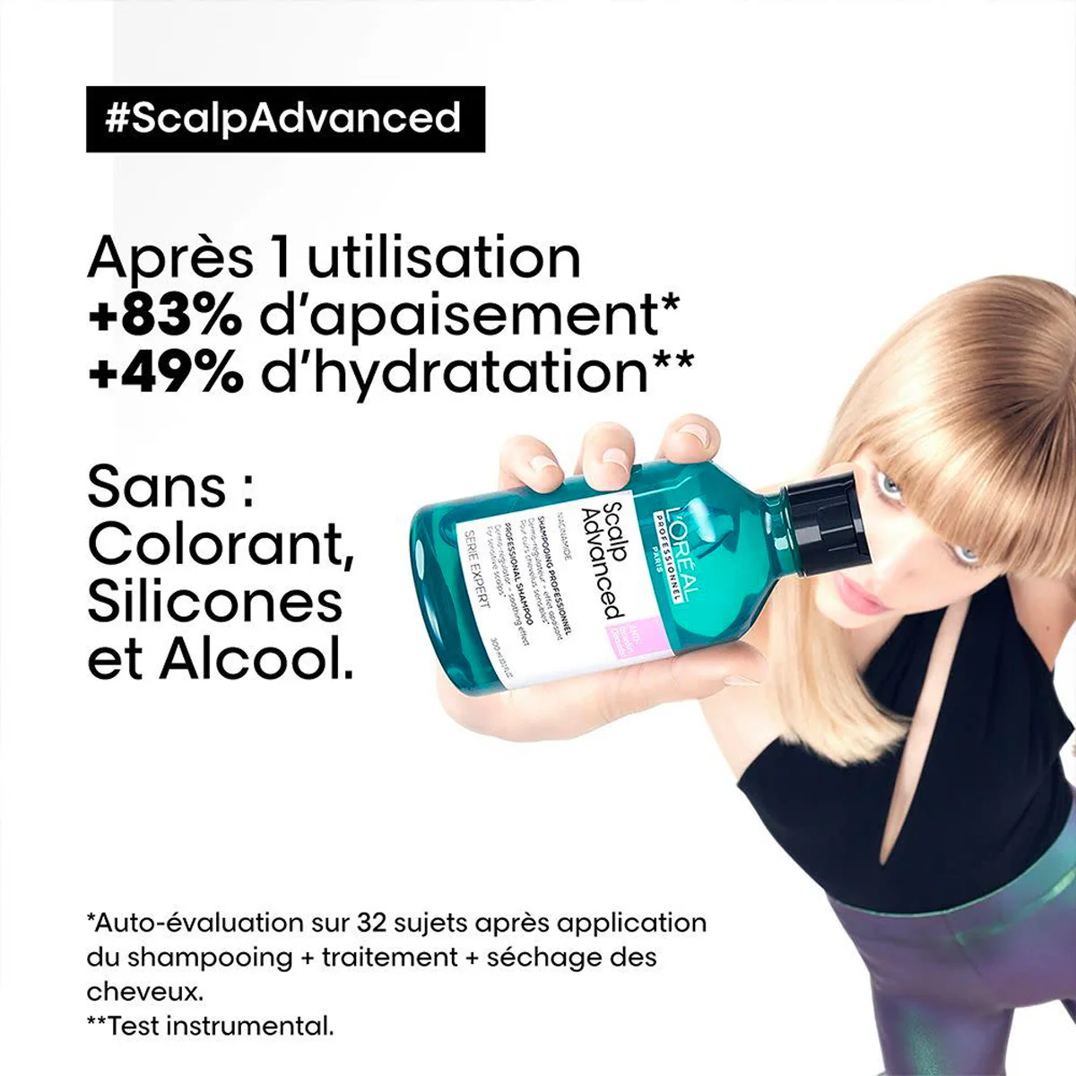 Shampoing Dermo Régulateur Anti-Inconfort Scalp Advanced L'Oréal Professionnel 1500 ML - Image 2