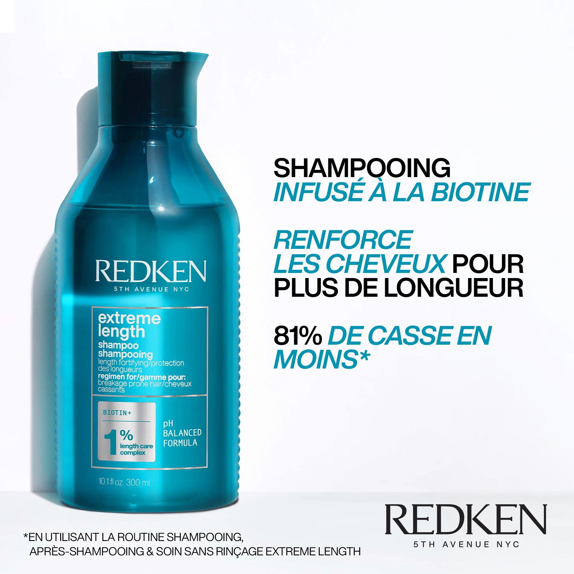 Shampoing Extreme Length Redken 300 ML - Image 3