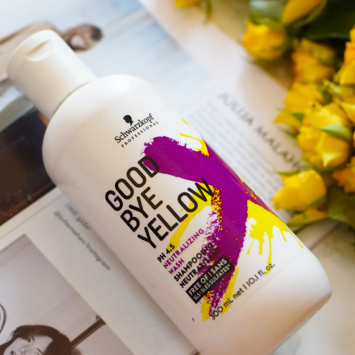 Shampoing Good Bye Yellow Schwarzkopf 300 ML - Image 3