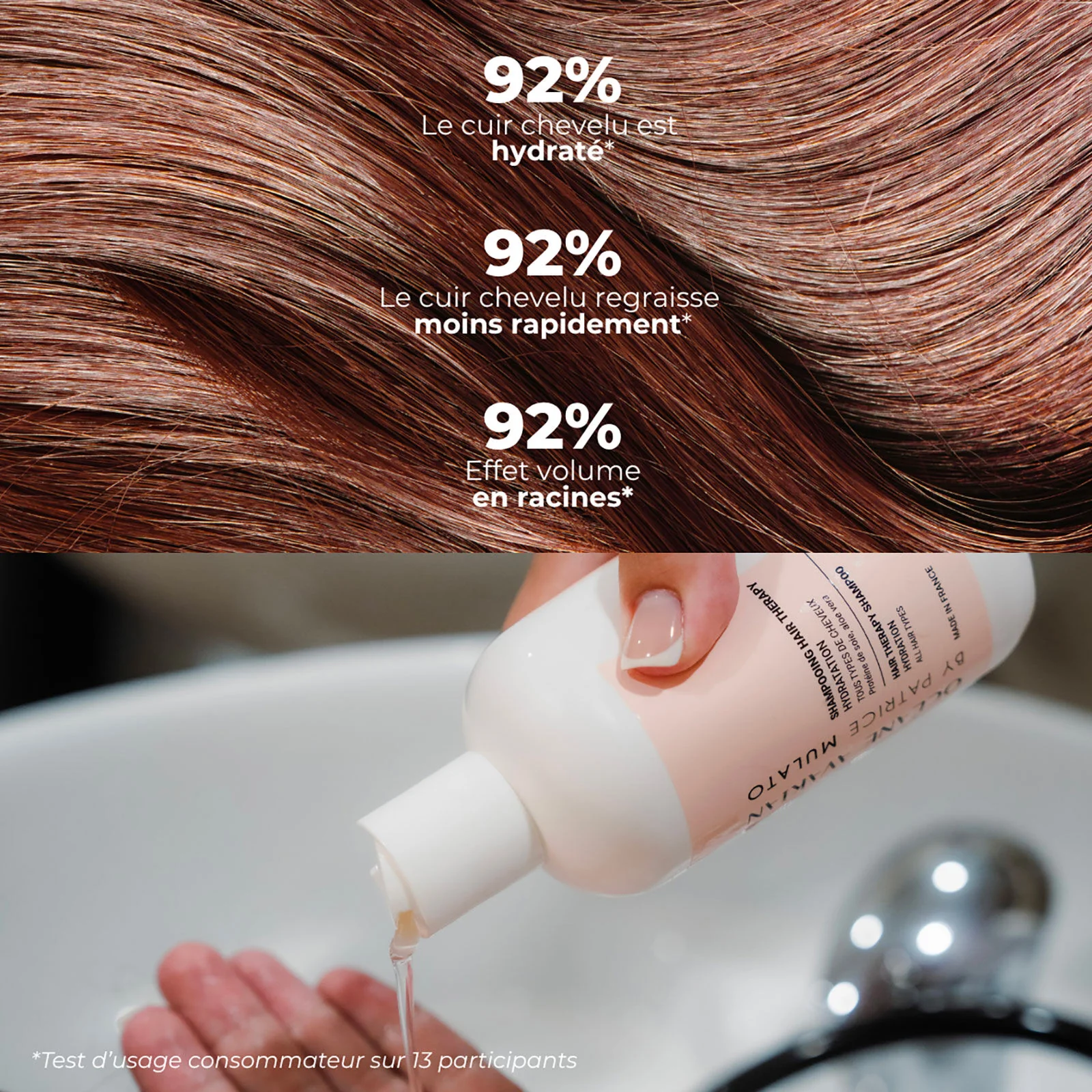 Shampoing Hydratation Hair Therapy Océane Avakian by Mulato - Image 3