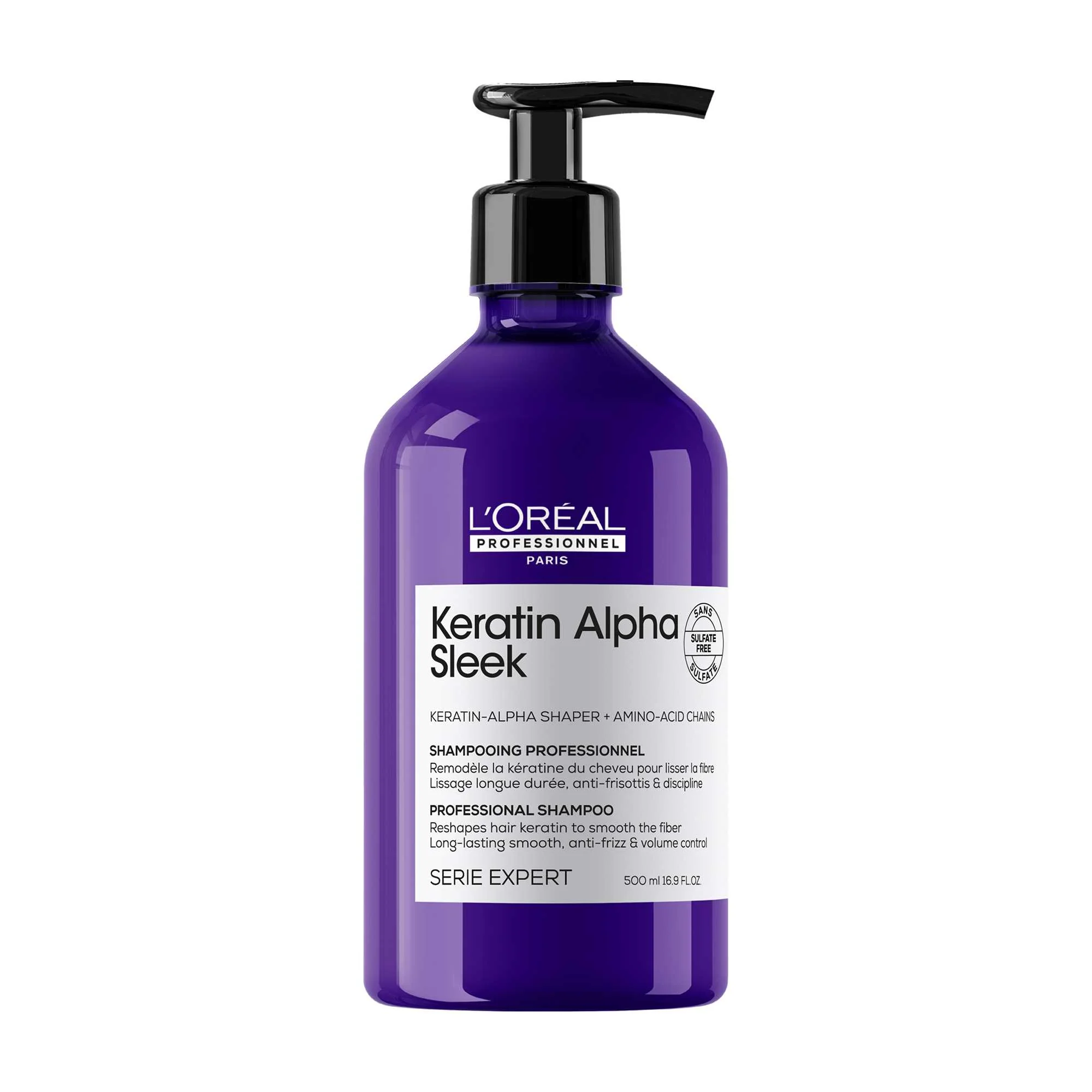 Shampoing Keratin Alpha Sleek L'Oréal Professionnel - Image 8