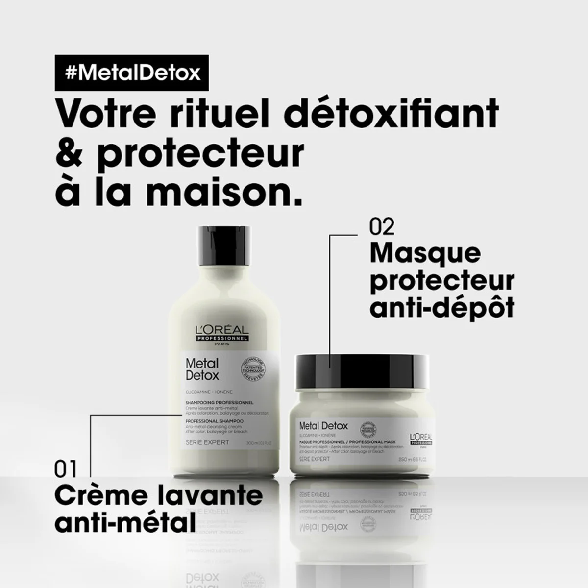 Shampoing Metal Detox L'Oréal Professionnel 500 ML - Image 2
