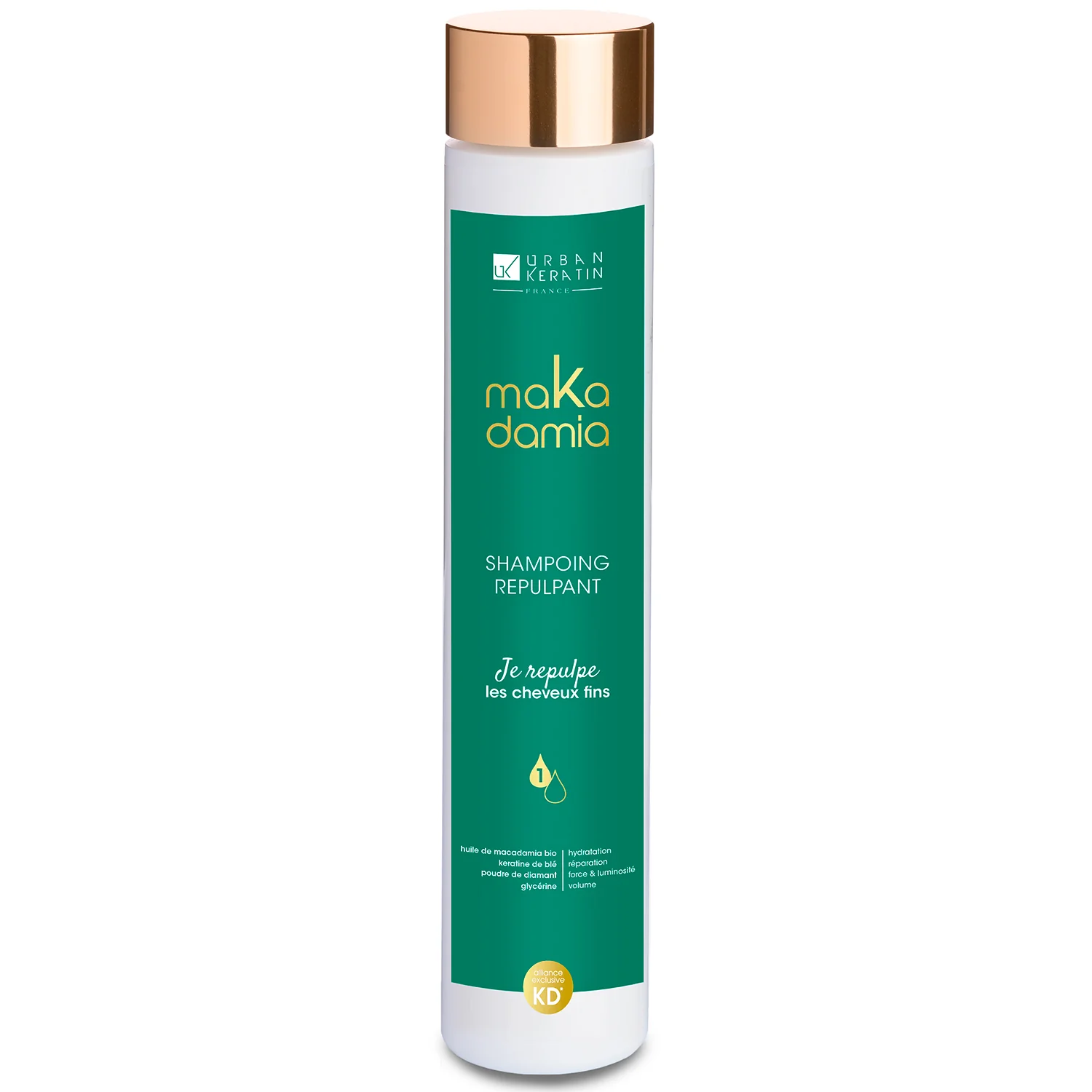 SHAMPOING REPULPANT Makadamia Urban Keratin 250ML