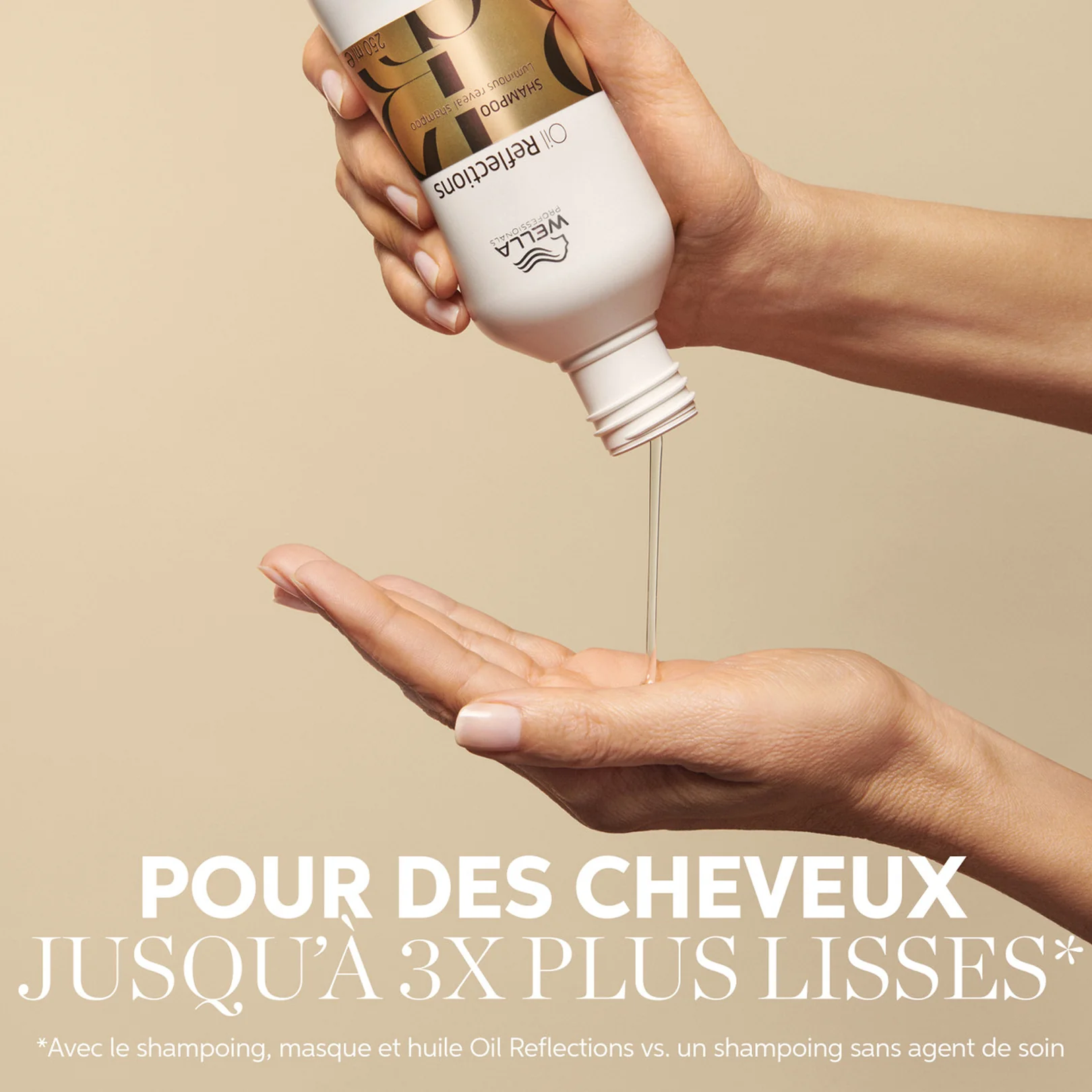 Shampoing Révélateur D'Éclat Oil Reflections Wella 250 ML - Image 4