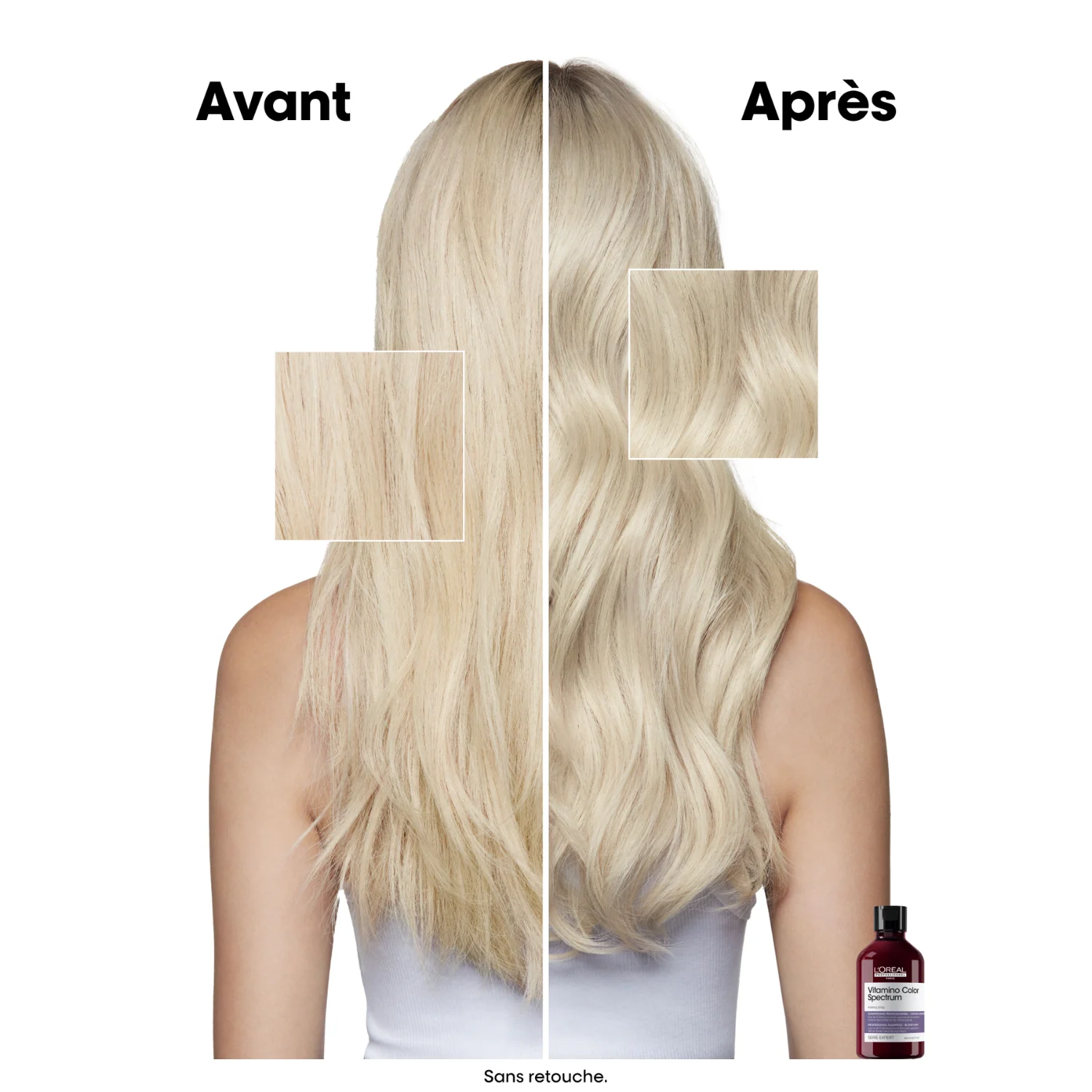 Shampoing Violet Anti-Jaune Vitamino Color Spectrum L'Oréal Professionnel 300 ML - Image 2