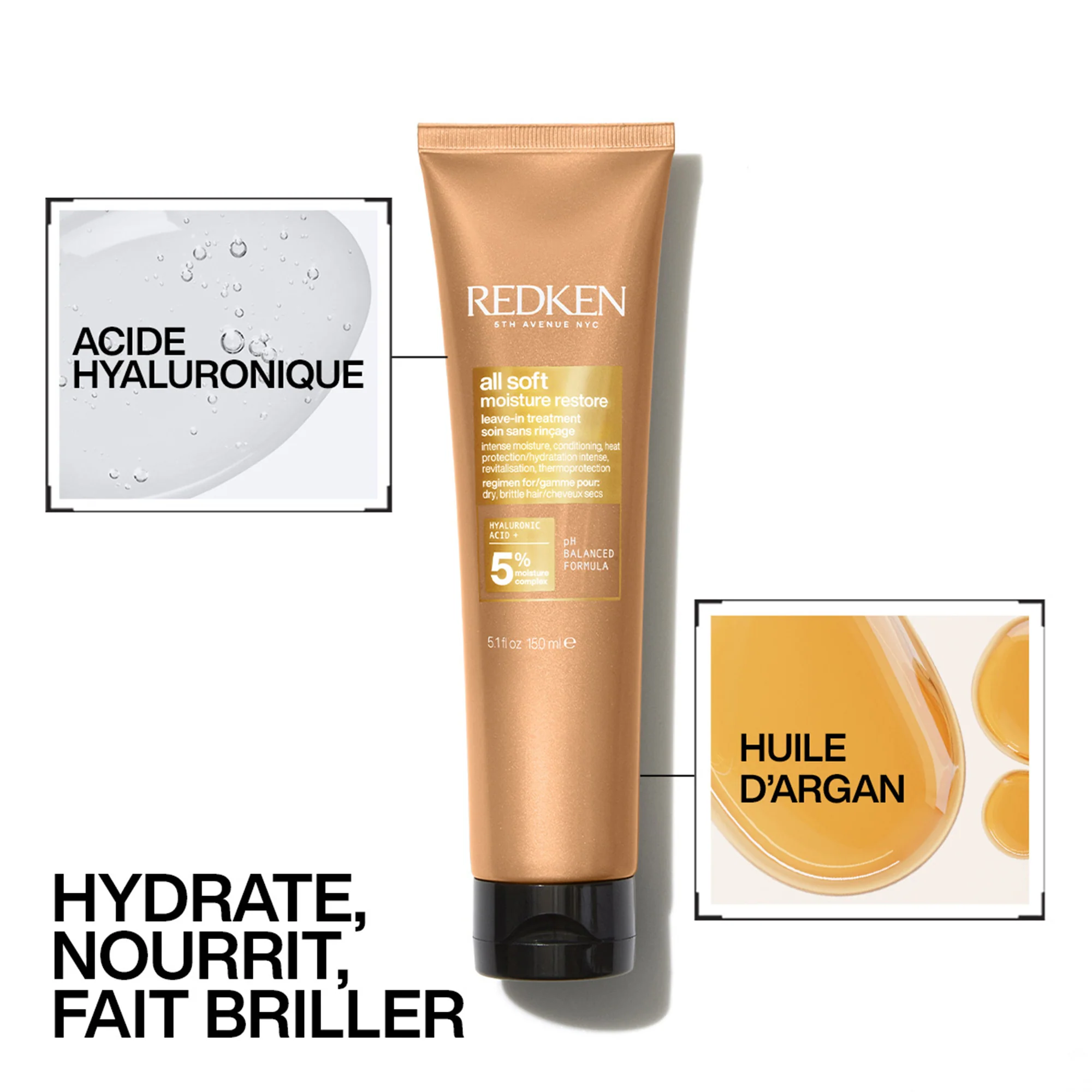 Soin sans rinçage All Soft Redken 150 ML - Image 4