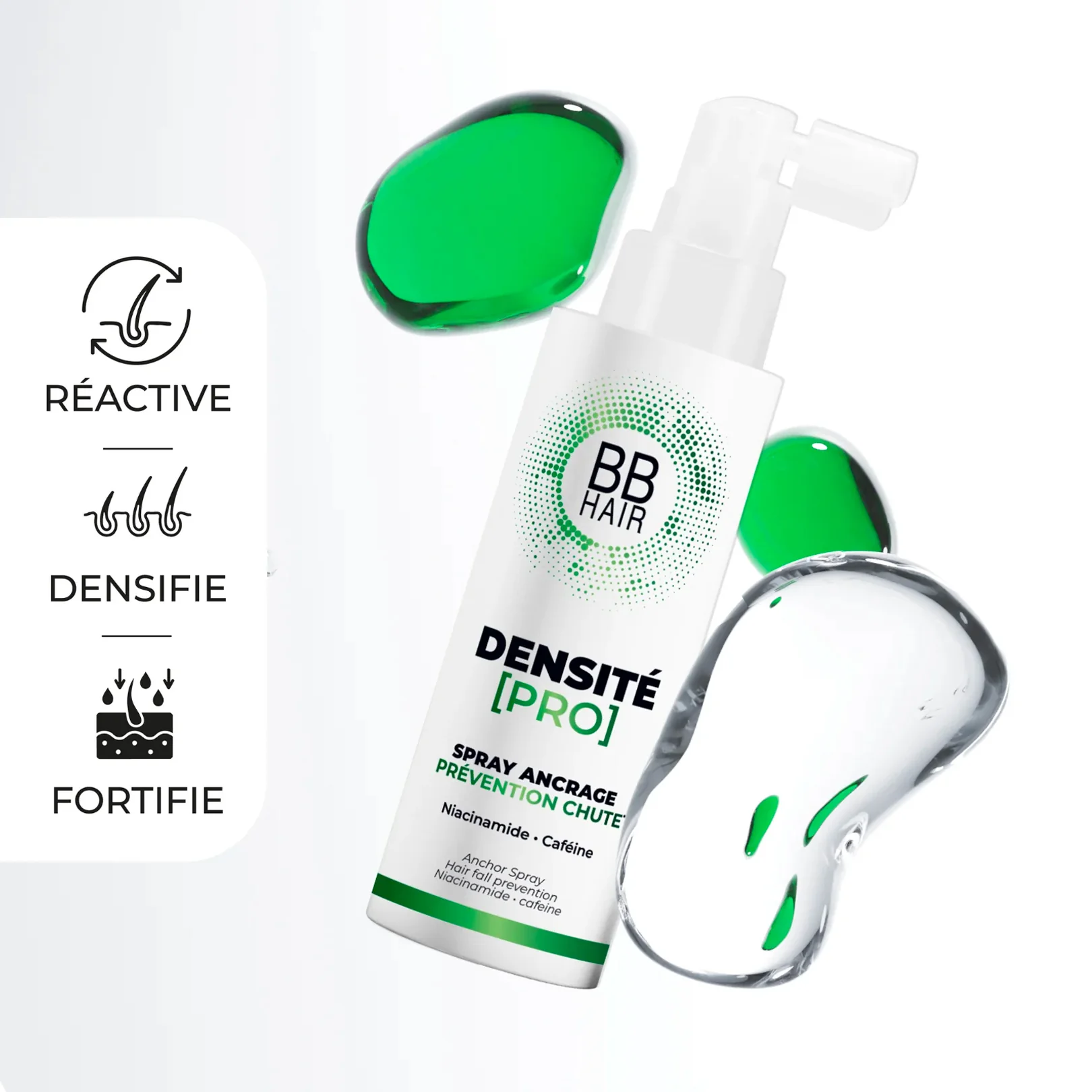 Spray Ancrage Densité Pro BBHAIR Generik 100 ML - Image 3